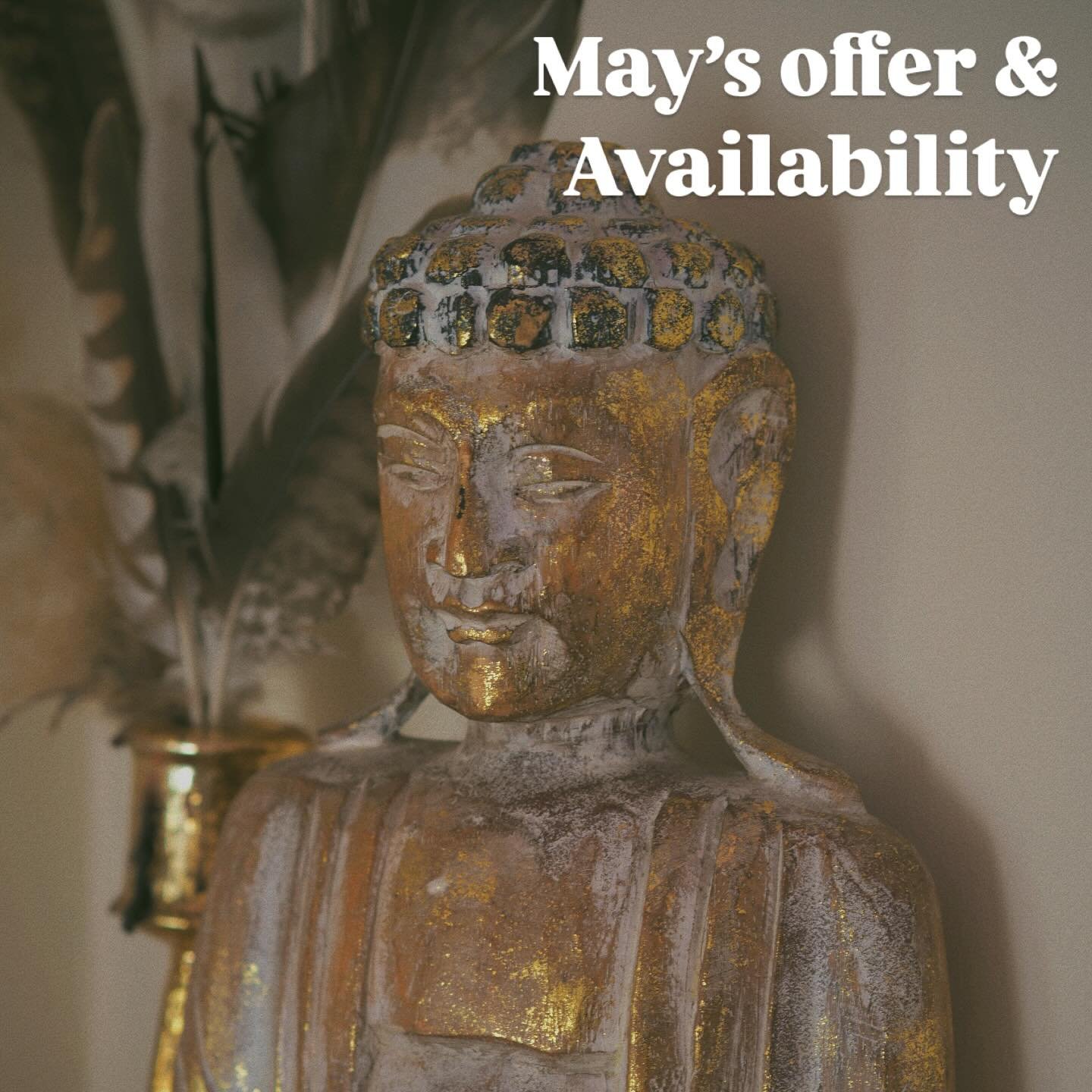 May Offer &amp; Availability 📣💚

🪩May Offer : 45min Back, Neck and Shoulder Massage followed by 15min Head Massage. An in-depth, upper back and head massage. 1hr total for just &pound;40 ✨

📅 Tuesday 13th : 4.30pm | 6pm 
📅 Thursday 15th : 9am | 