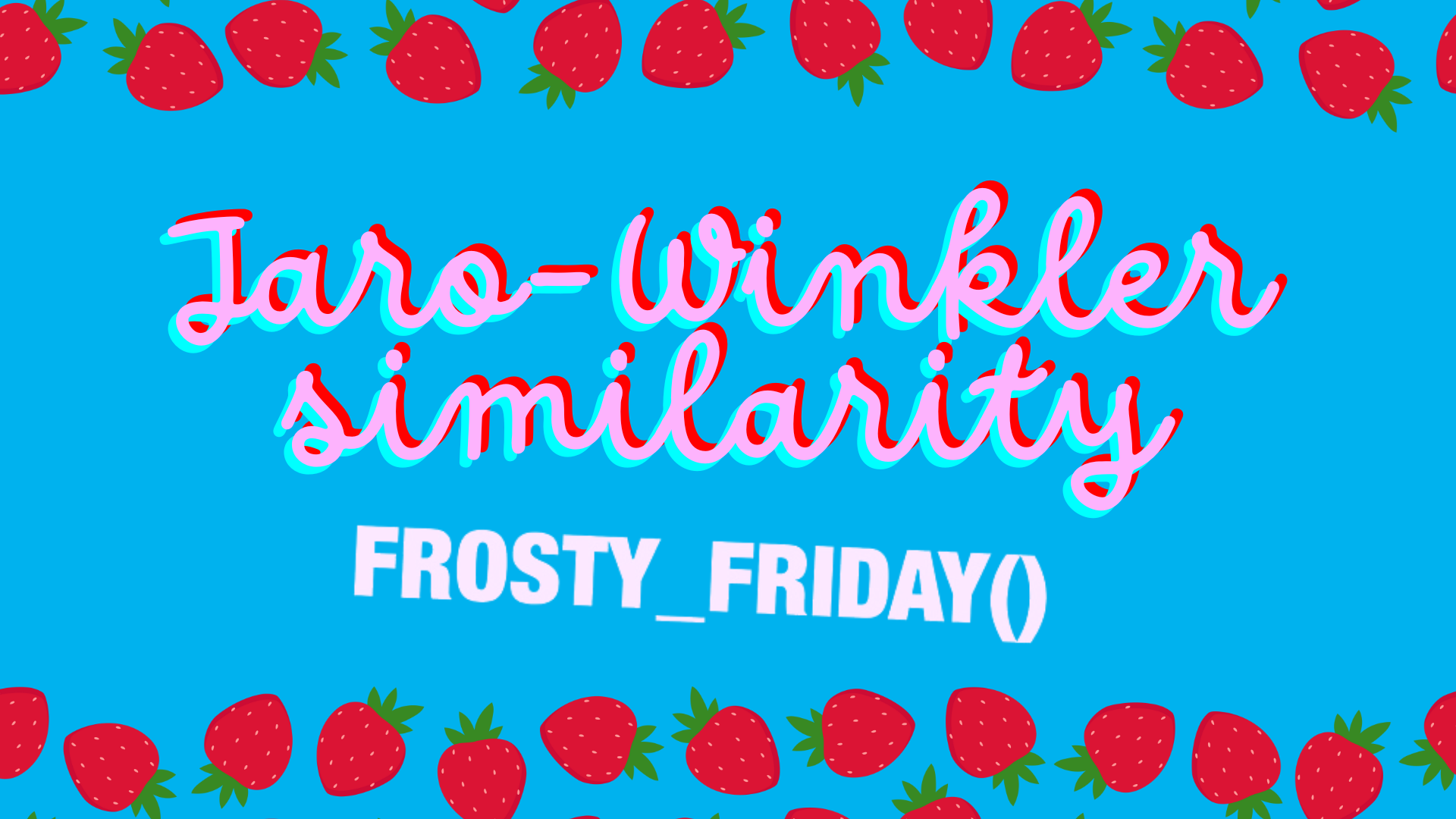 Week 92 - SQL &amp; Query Techniques