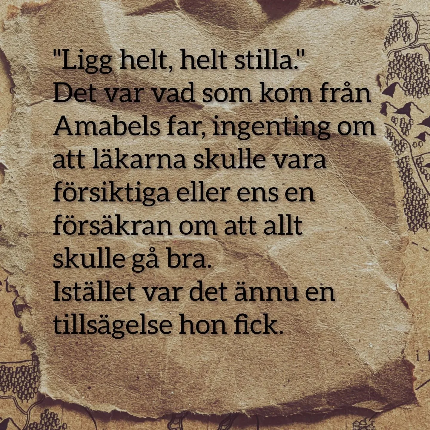 H&auml;r kommer ett kort utdrag ur min kommande bok, Hamnskiftarens f&ouml;delse, med inspiration av @annica_dehlin 

Texten &auml;r den f&ouml;rsta inblicken som l&auml;saren f&aring;r av en av bokens huvudpersoner, Amabel Durcir. Den ger en hint om