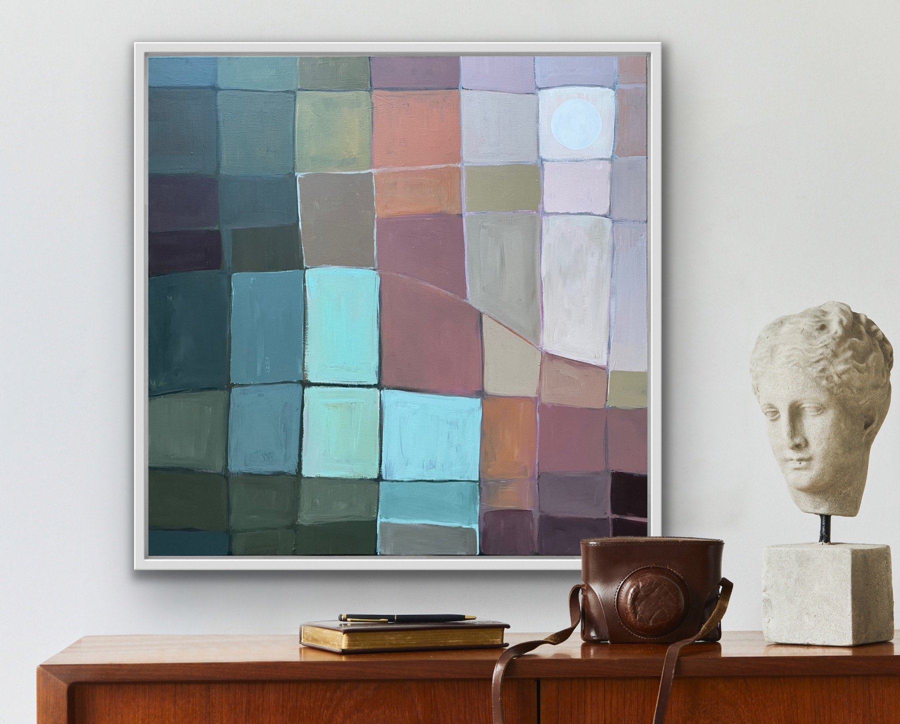 Bright Klee Moon Claire Oxley East Anglian artist January 2025.jpeg