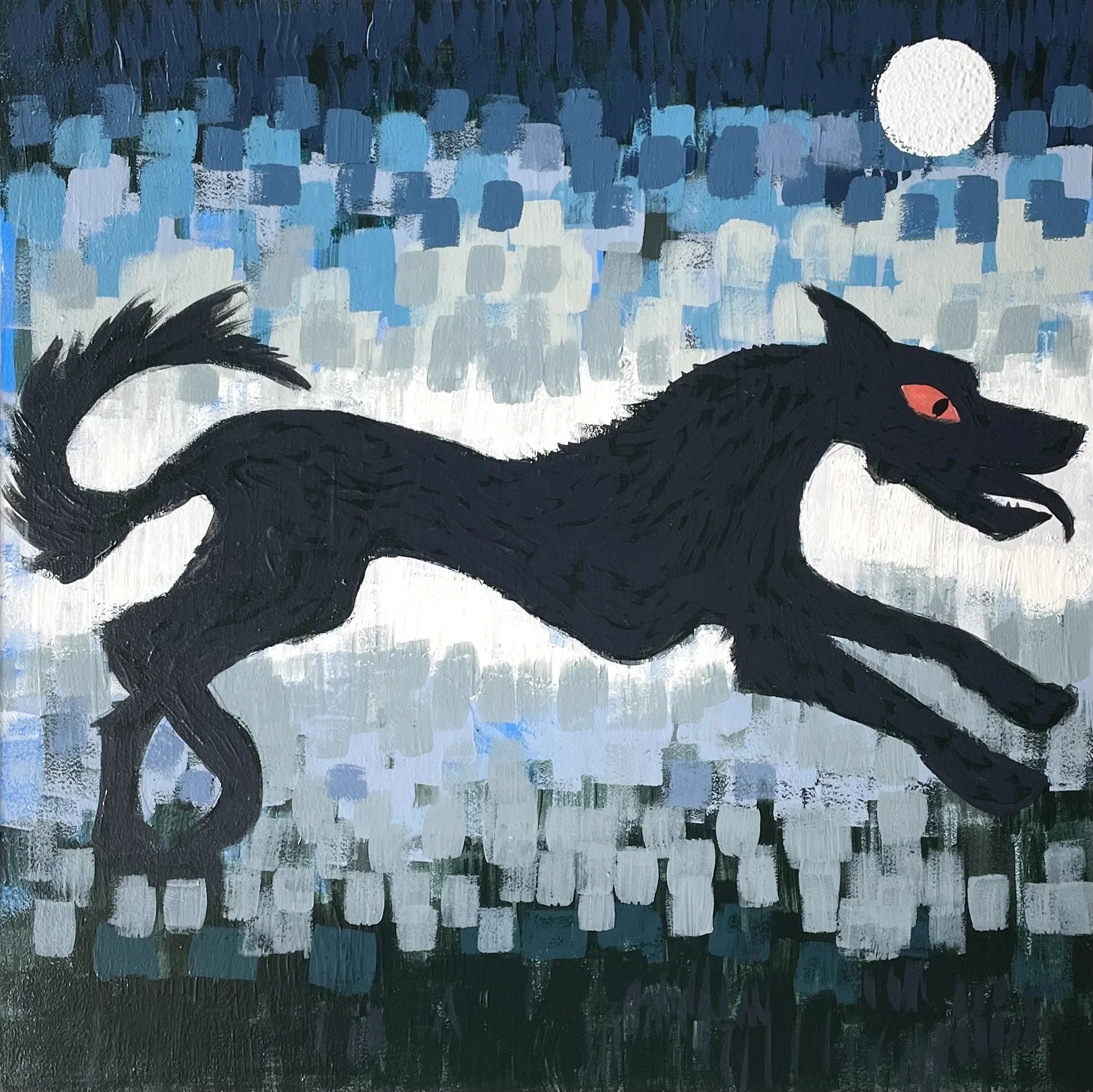 A Strange and Terrible Wunder mini print (15cm)