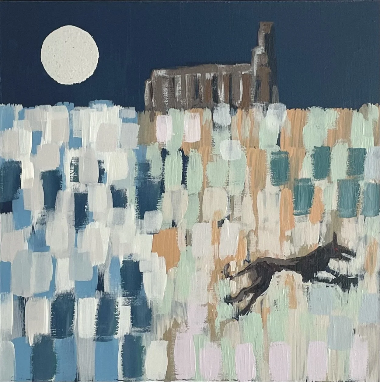 Midnight Shuck mini print (15cm)