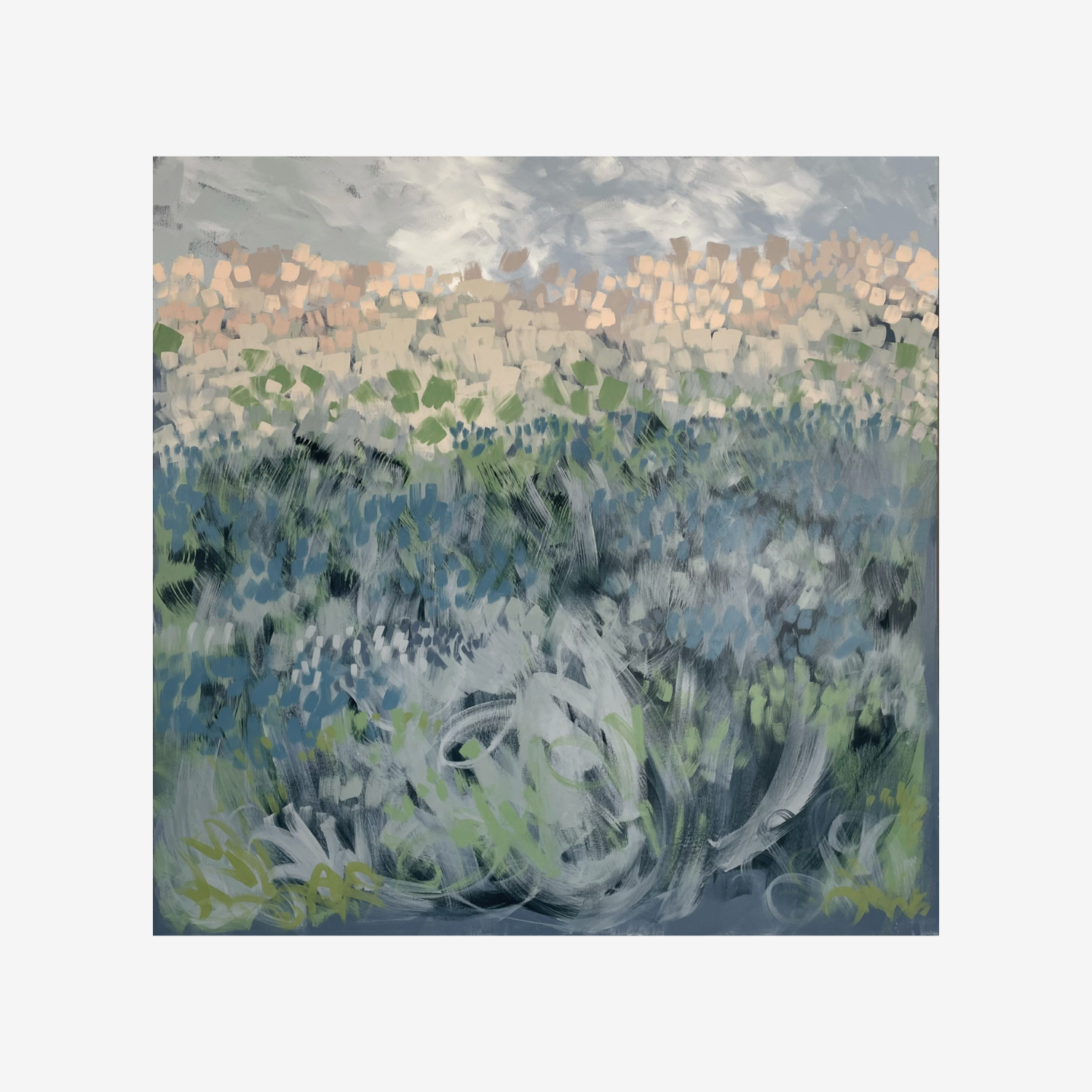 Coastward Meadow by Claire Oxley