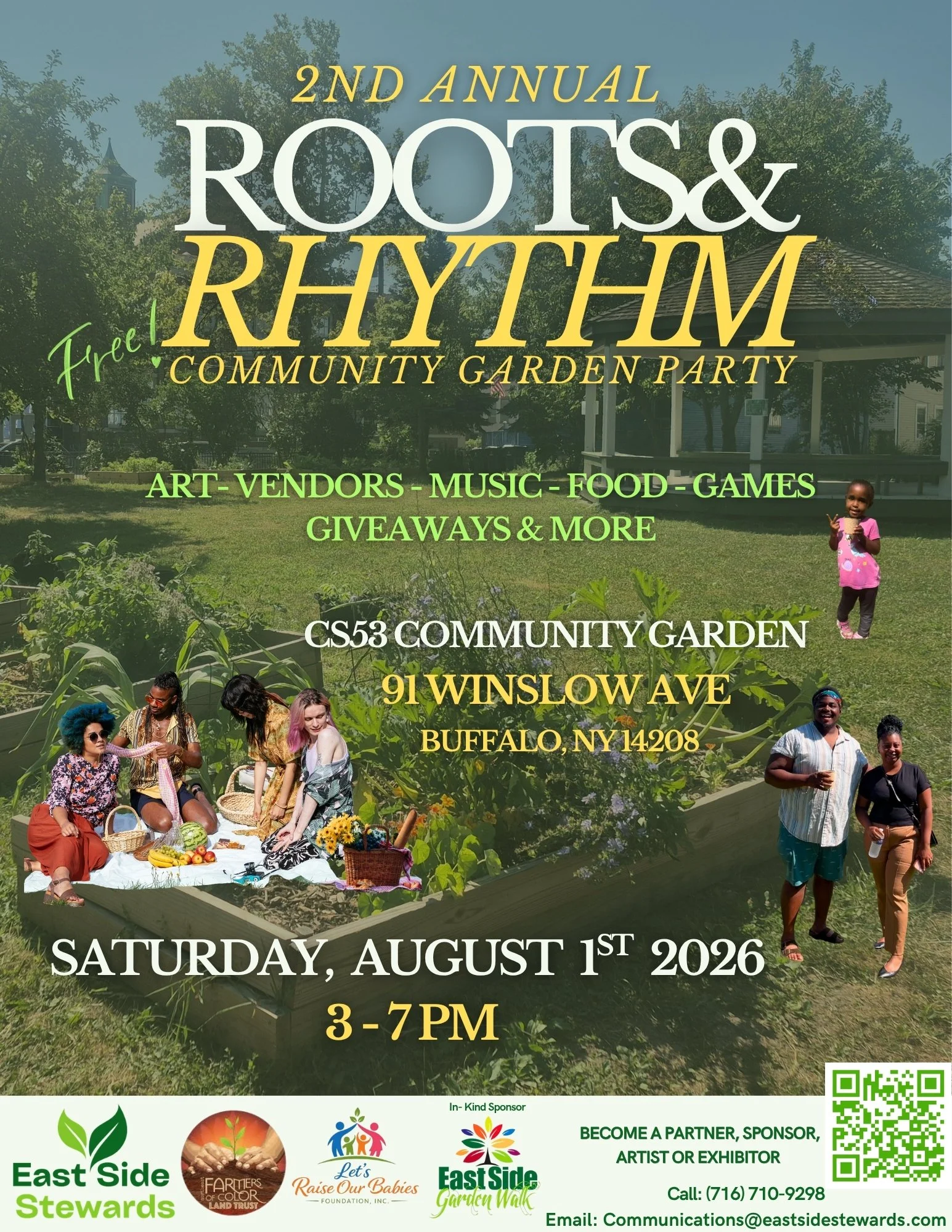 2nd Annual Roots & Rhythm: Summer Garden Party