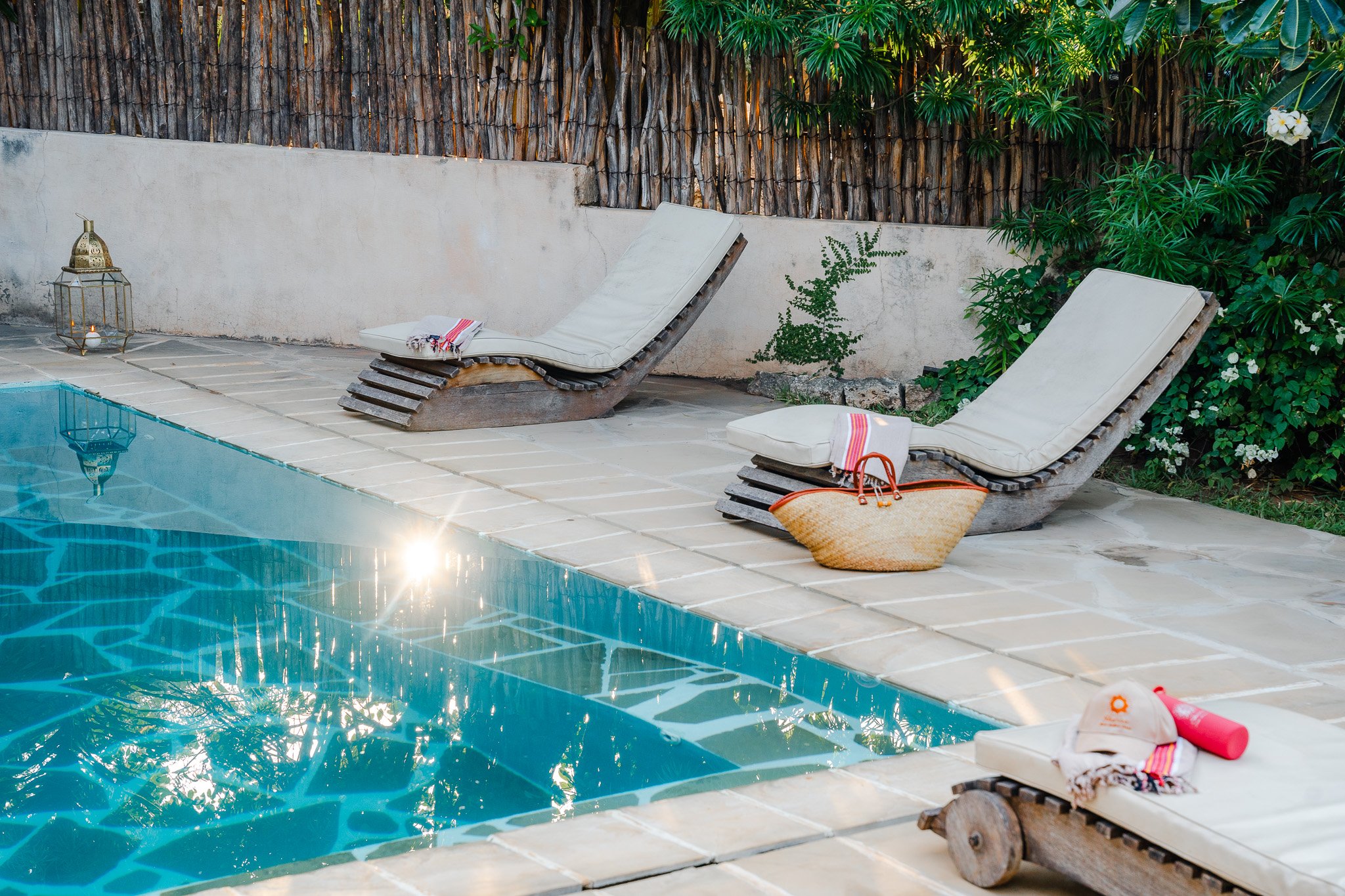 Relax at the pool.