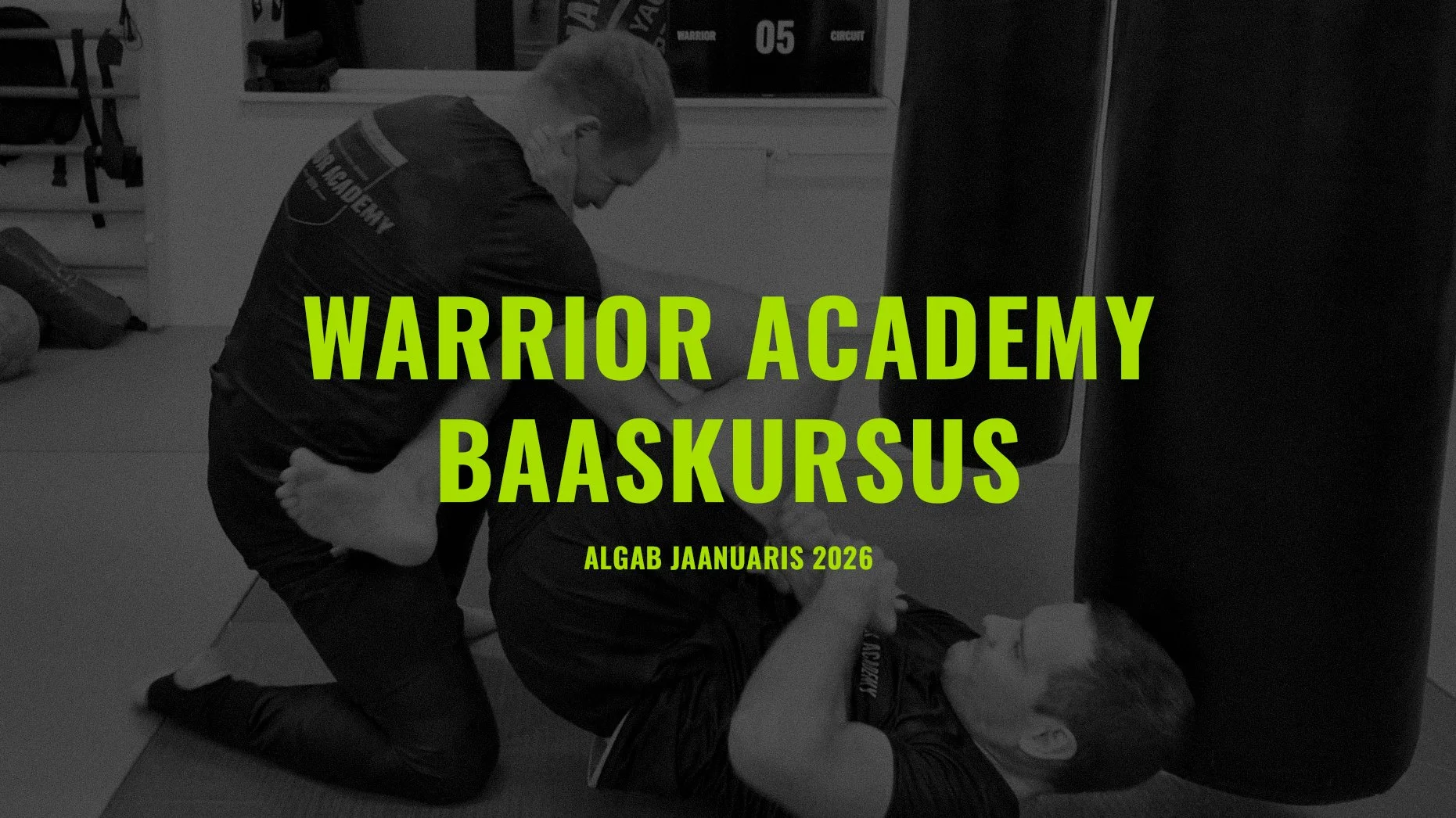 Krav Maga Baaskursus algab jaanuaris 2026 | Warrior Academy Eesti