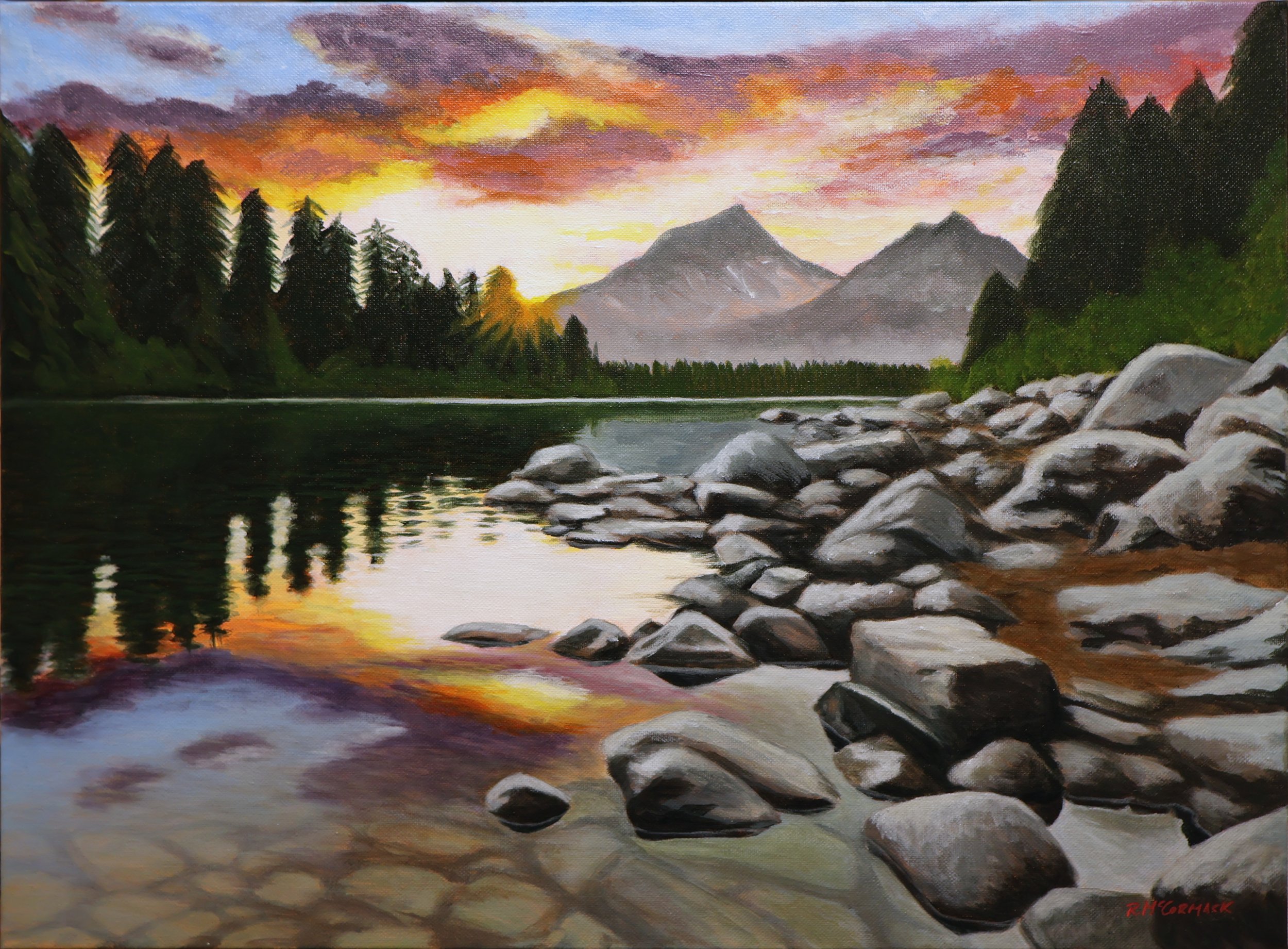 Vivid Sky (Canadian Rockies)