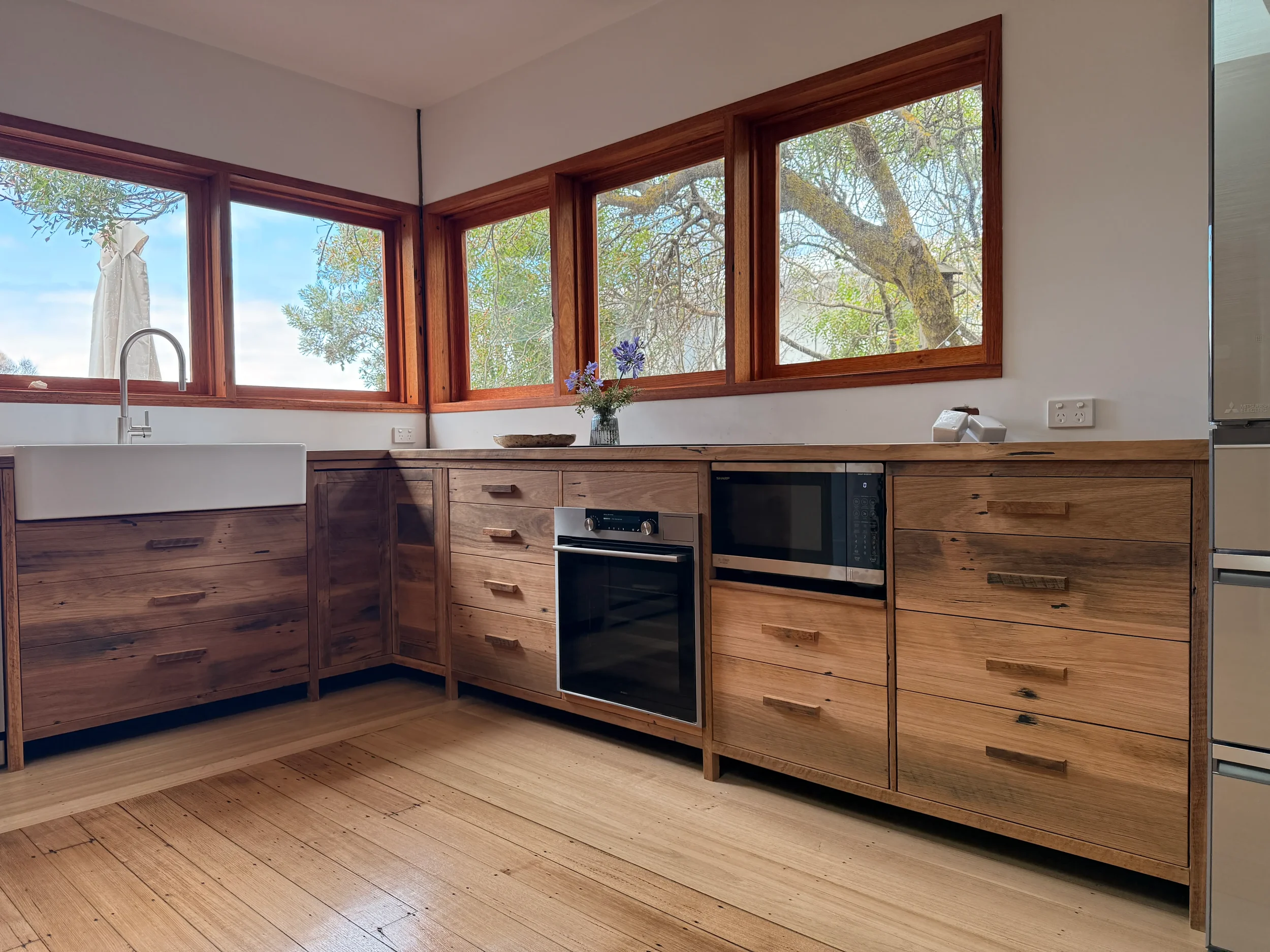 Fully installed custom kitchen cabinetry in Anglesea, Victoria