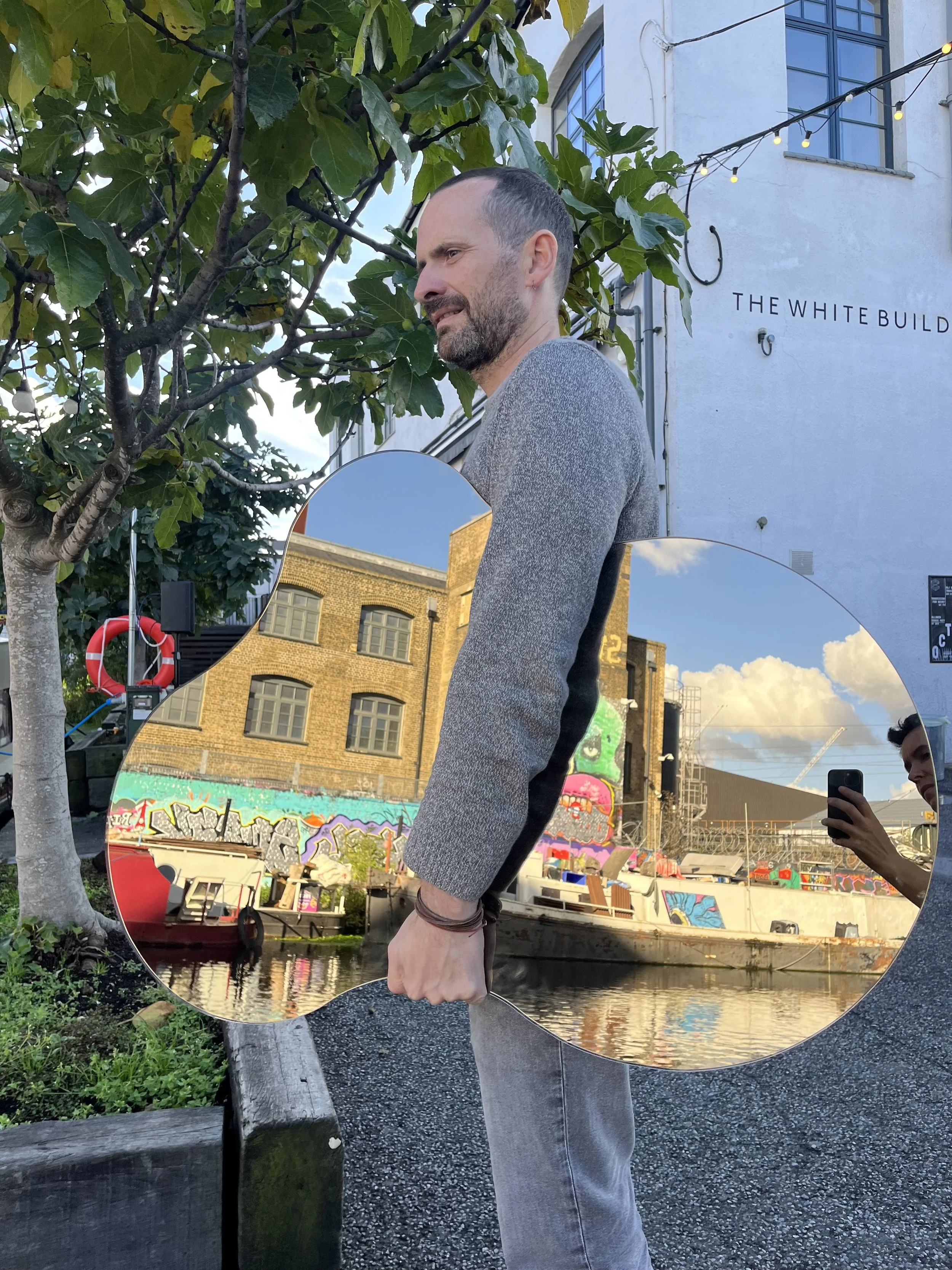 Freeform Organic Shape Mirror