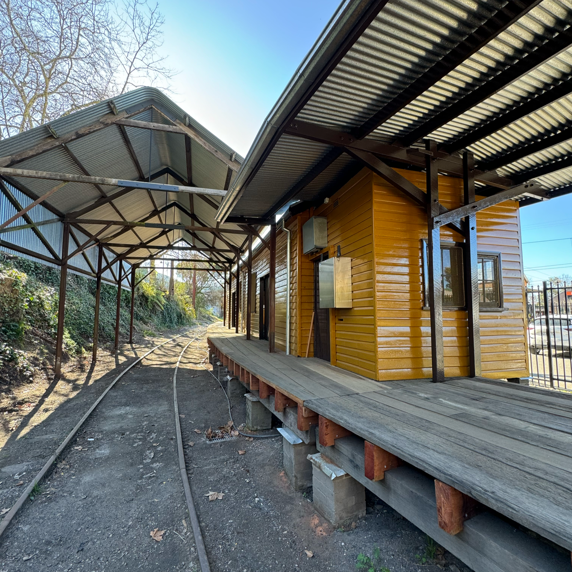 Restoration of Katoomba Station Heritage Goods Shed