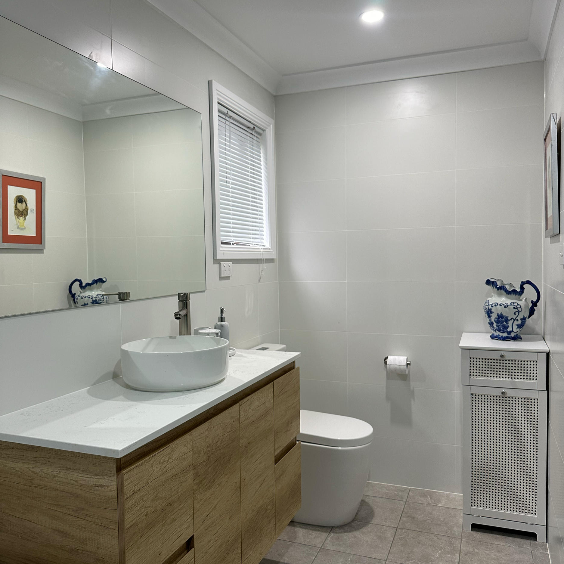 Bathroom renovation in Winmalee