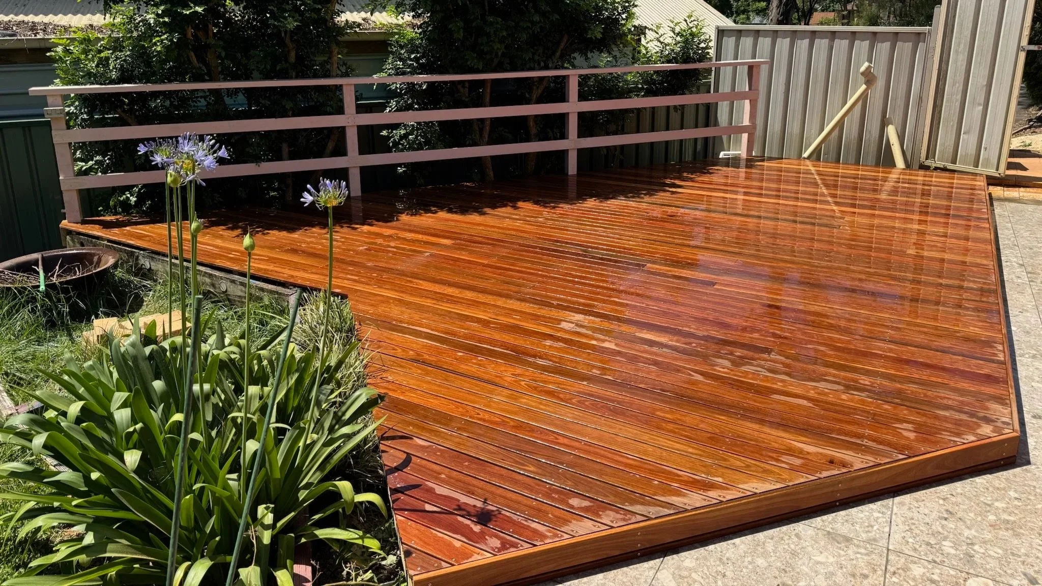 Spotted Gum Deck in Penrith