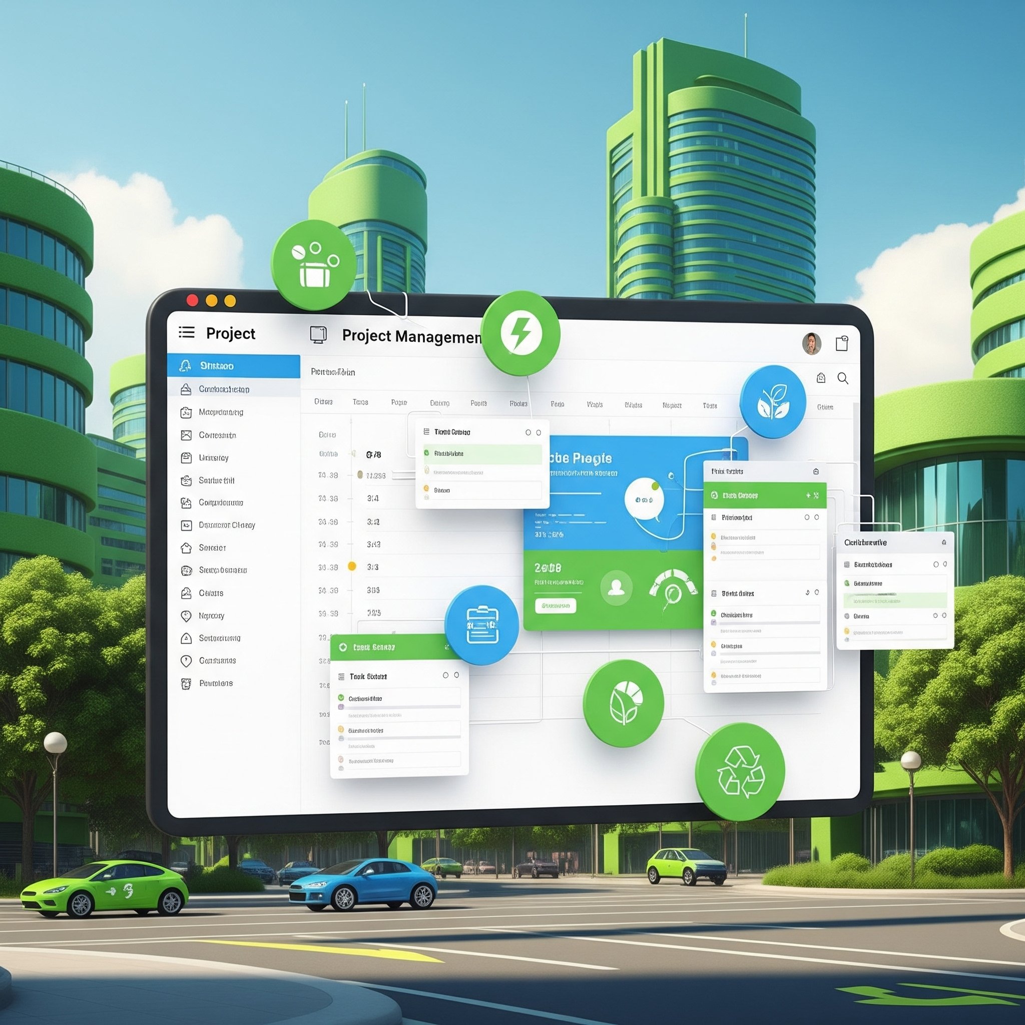 Project management tools and sustainability