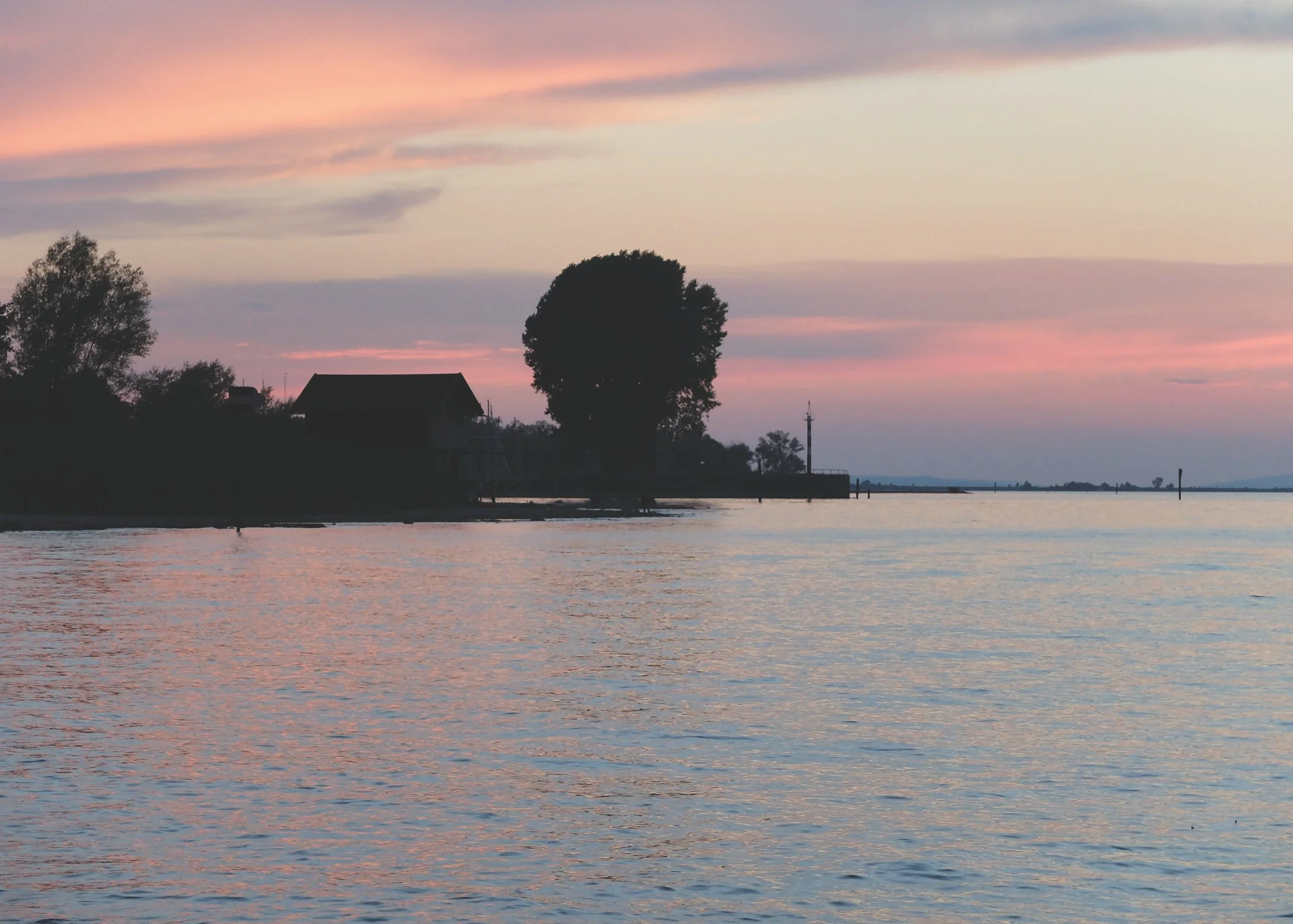 Sonnenuntergang am Bodensee