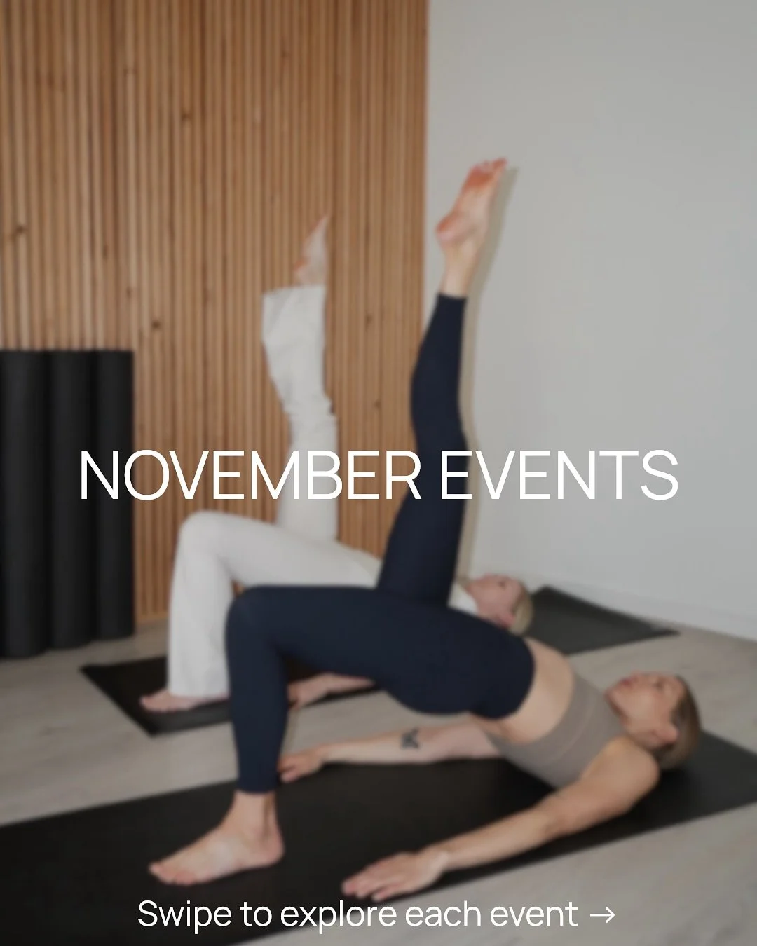 This month, we decided to put the focus on community events &mdash; not only on the practice itself, but on creating moments where you can feel part of something bigger.

We teamed up with a few local businesses in our neighbourhood to bring more opp