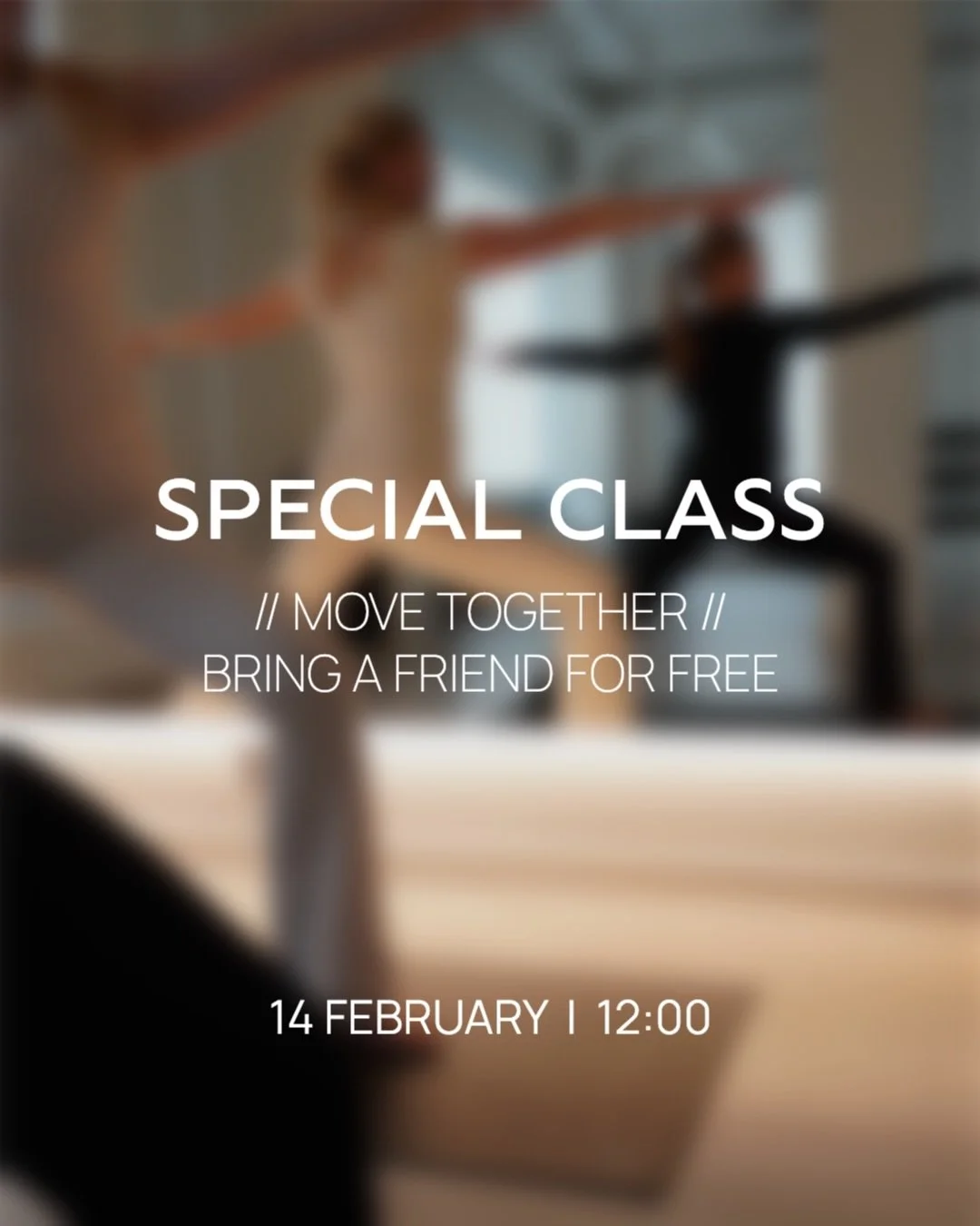 Sometimes a practice feels more beautiful when it&rsquo;s shared.

For Valentine&rsquo;s Day, we created something special.

Move Together is a one-time class with Kate about calm, breath, and quiet connection through movement.

You&rsquo;ll practice
