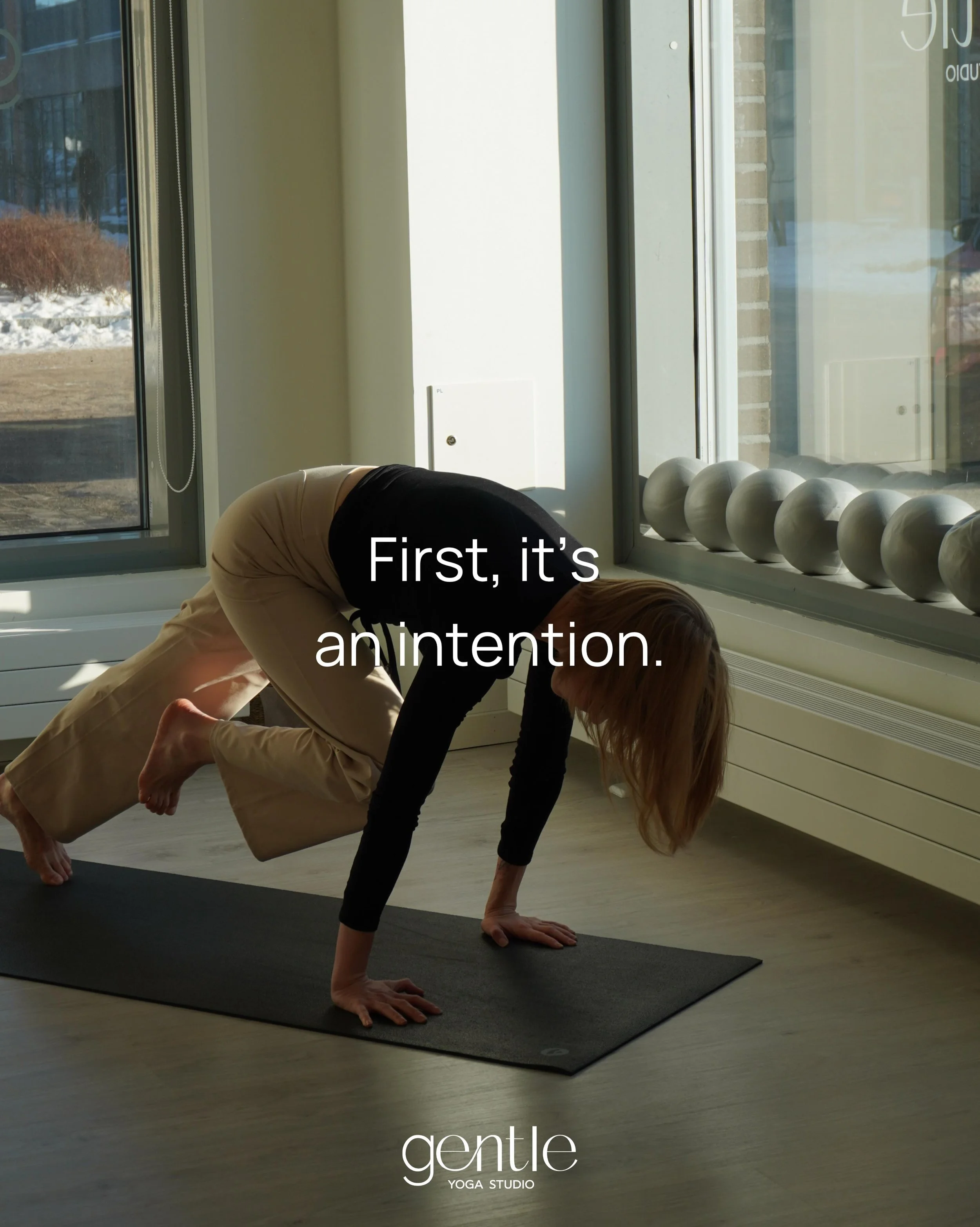 It starts with an intention.

Then you take action. Just one class.
That action becomes a behavior. You make a few more bookings.
A behavior becomes a habit.
A habit becomes second nature.
And one day, it&rsquo;s simply who you are.

If you&rsquo;ve 