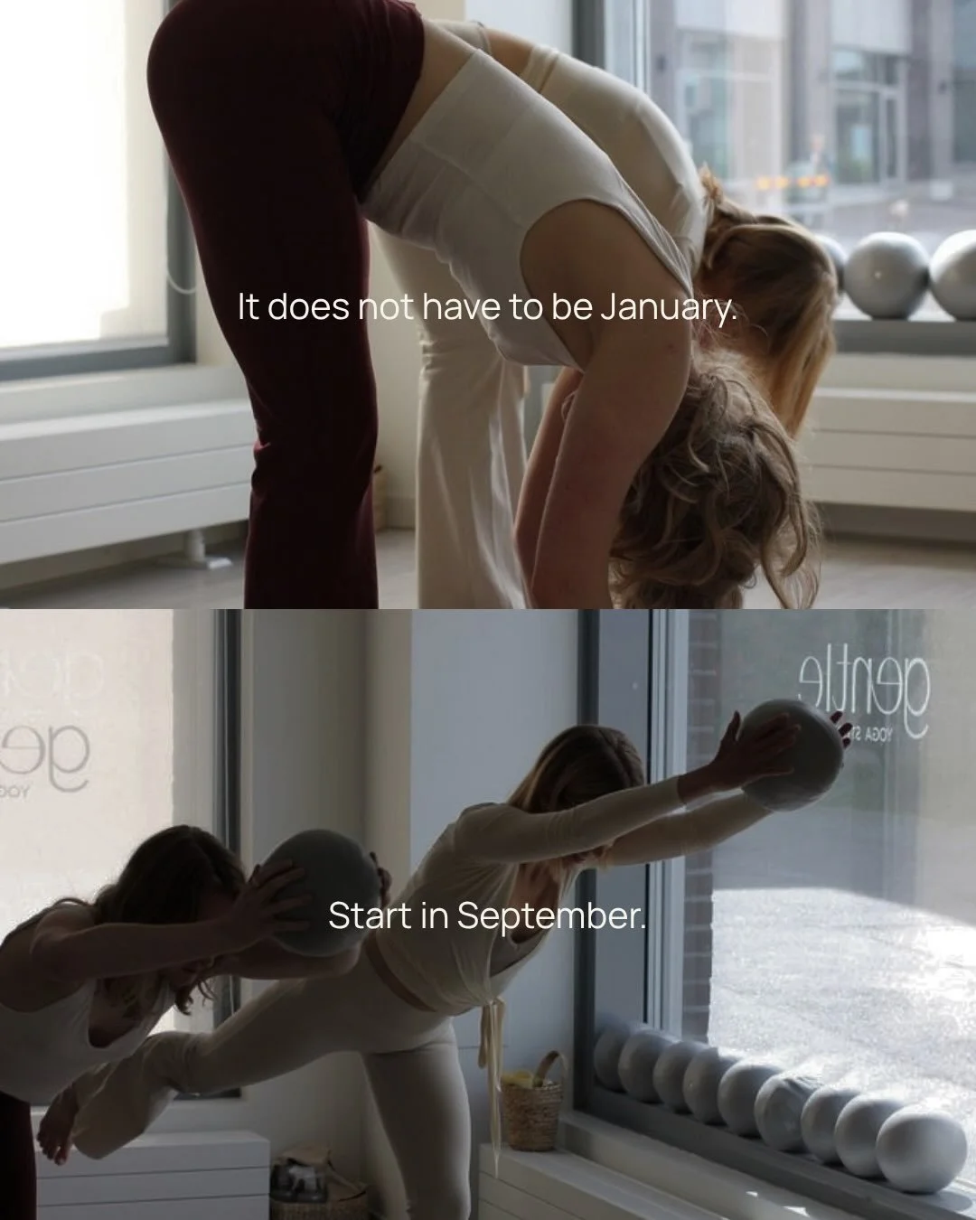 Just start. 💫

Your practice doesn&rsquo;t have to be perfect - it just has to exist. 

Ready to start? Join us at Gentle and make mindful movement part of your everyday.