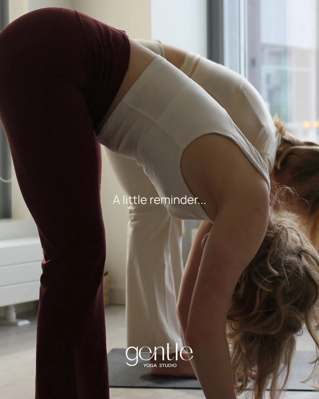 In case you forgot, we're here to guide you through every step of your journey. 🤍

And in case you needed a sign to book that yoga or Pilates class, this is it. 

www.gentlehelsinki.com/booking