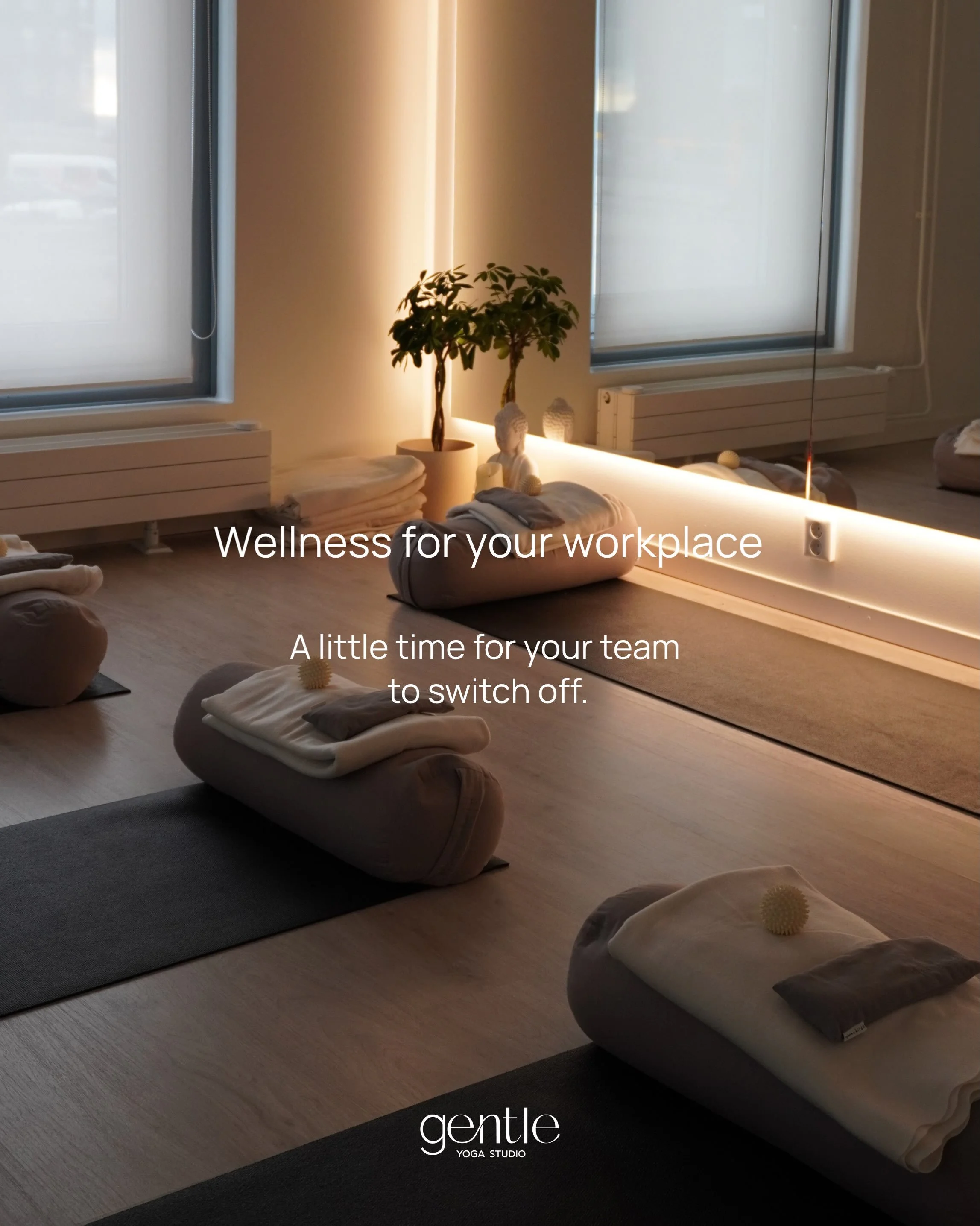 Investing in your team&rsquo;s wellbeing matters. 🤍

At Gentle, we believe mindful movement and rest are an important part of feeling good, both in and outside of work. Taking time to move, slow down and recharge can help us feel more grounded, pres