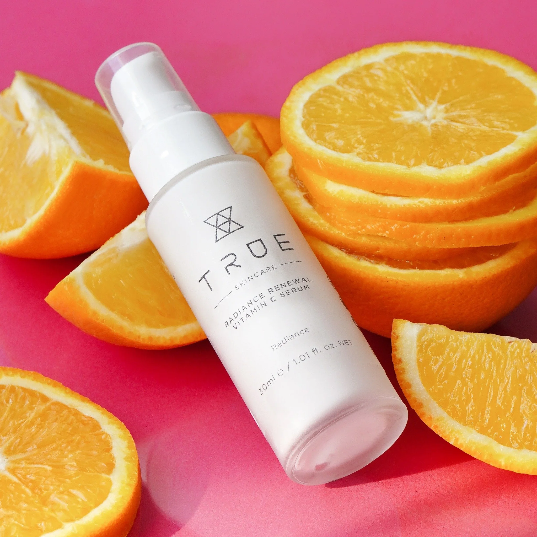 Brighten + Calm
 
Vitamin C Radiance Serum + Calming Rose &amp; Blackcurrant Comfort Moisturiser

The Vitamin C Serum refines texture, brightens tone and boosts glow. 

Follow with the Calming Rose &amp; Blackcurrant Moisturiser to lock in radiance w