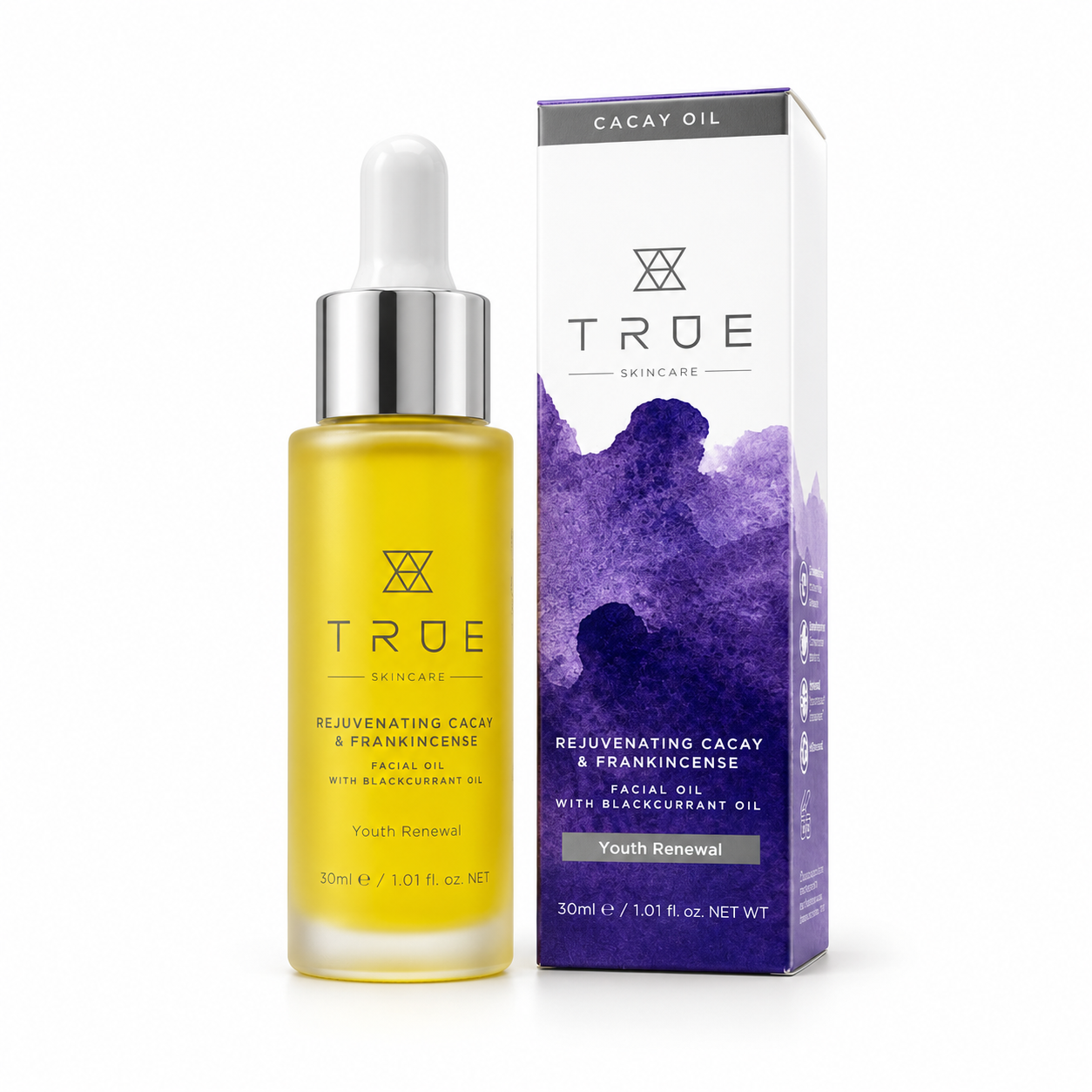 Rejuvenating Cacay & Frankincense Facial Oil, 30ml