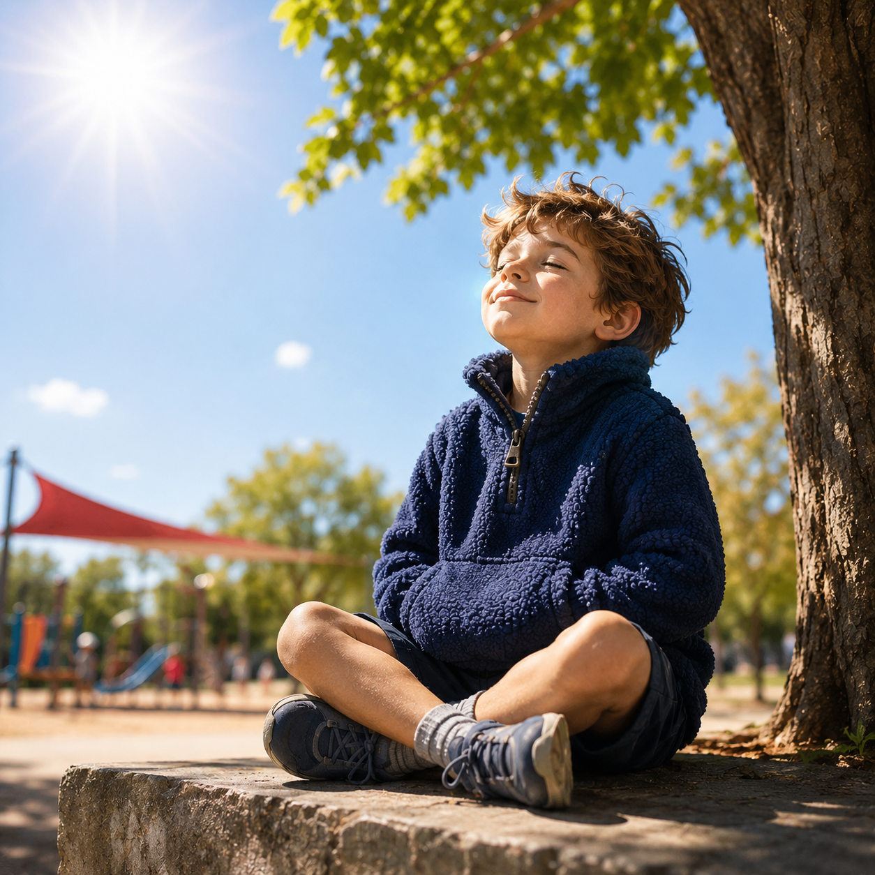 Why Won't My Child Take Their Jumper Off in 35 Degrees?