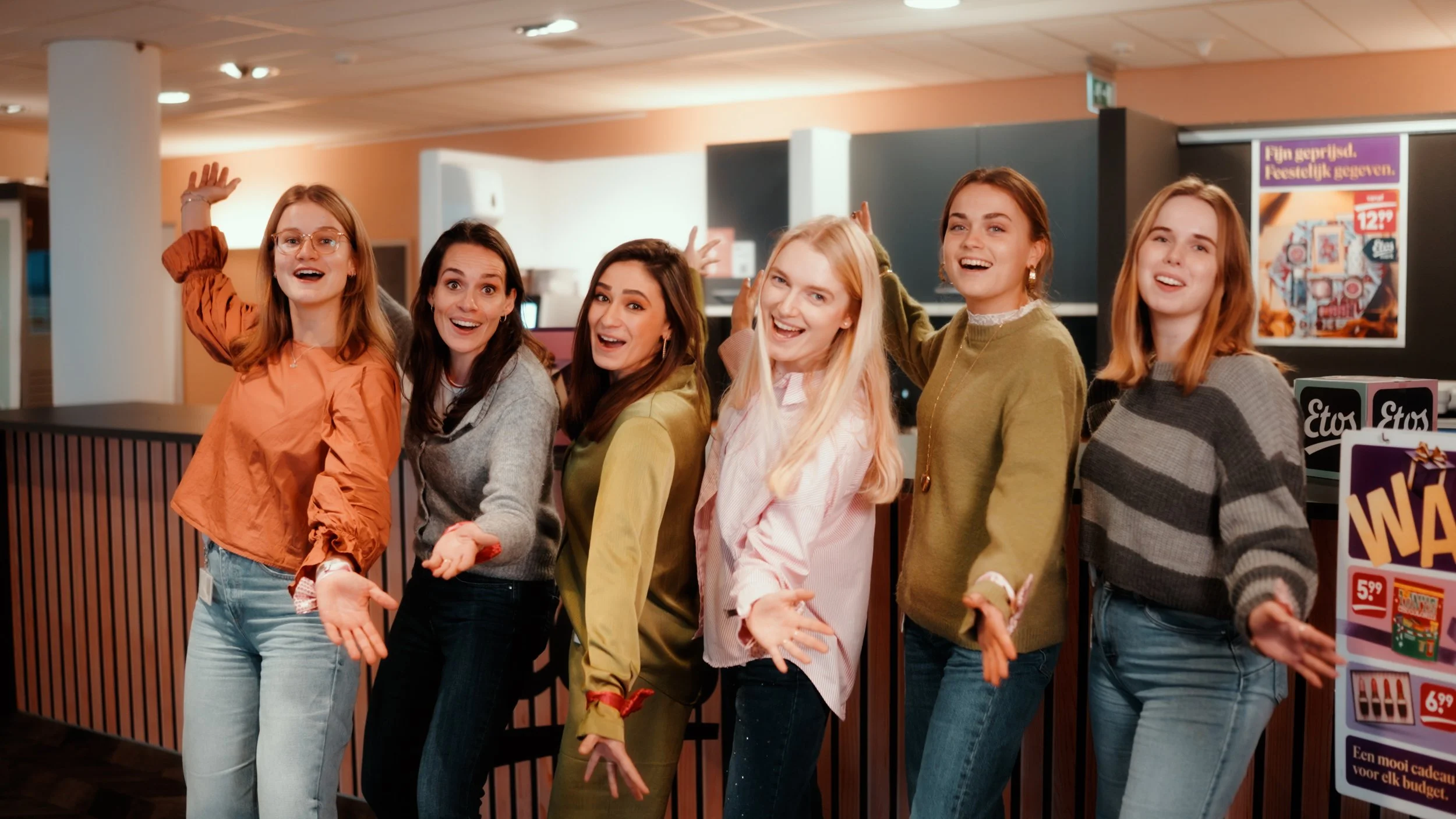 Een samenwerking met The Creative Shopping Center voor een video gericht aan alle medewerkers van Etos.