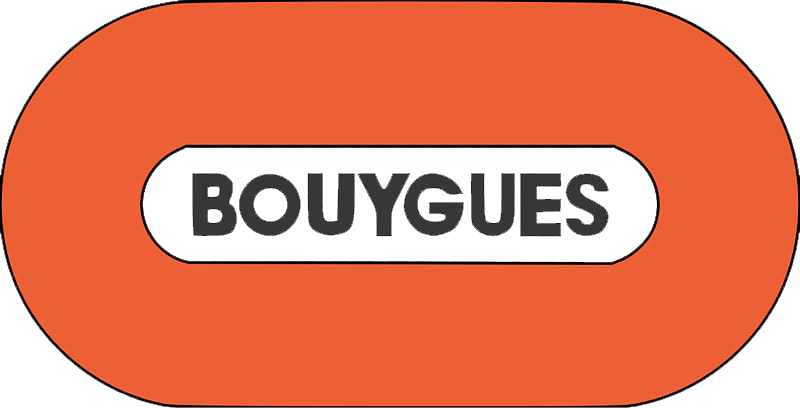 A conceptual graphic of the word 'BOUYQUES' inside a metallic oval shape with a large orange oval outline surrounding it.