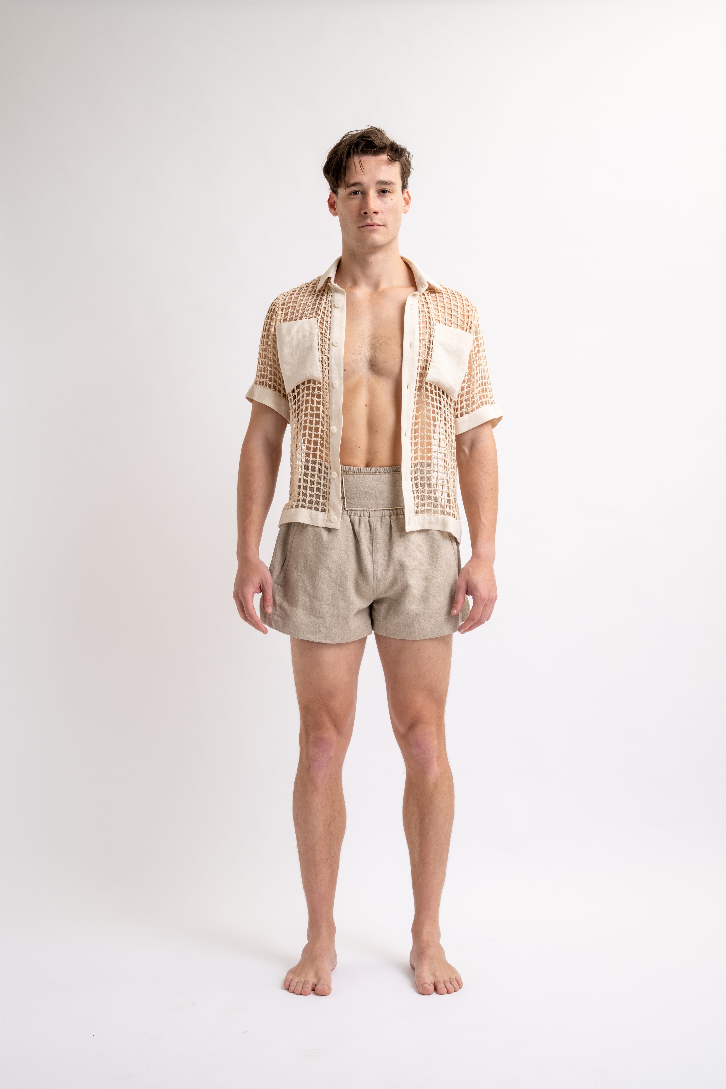Men's Fishnet Shirt