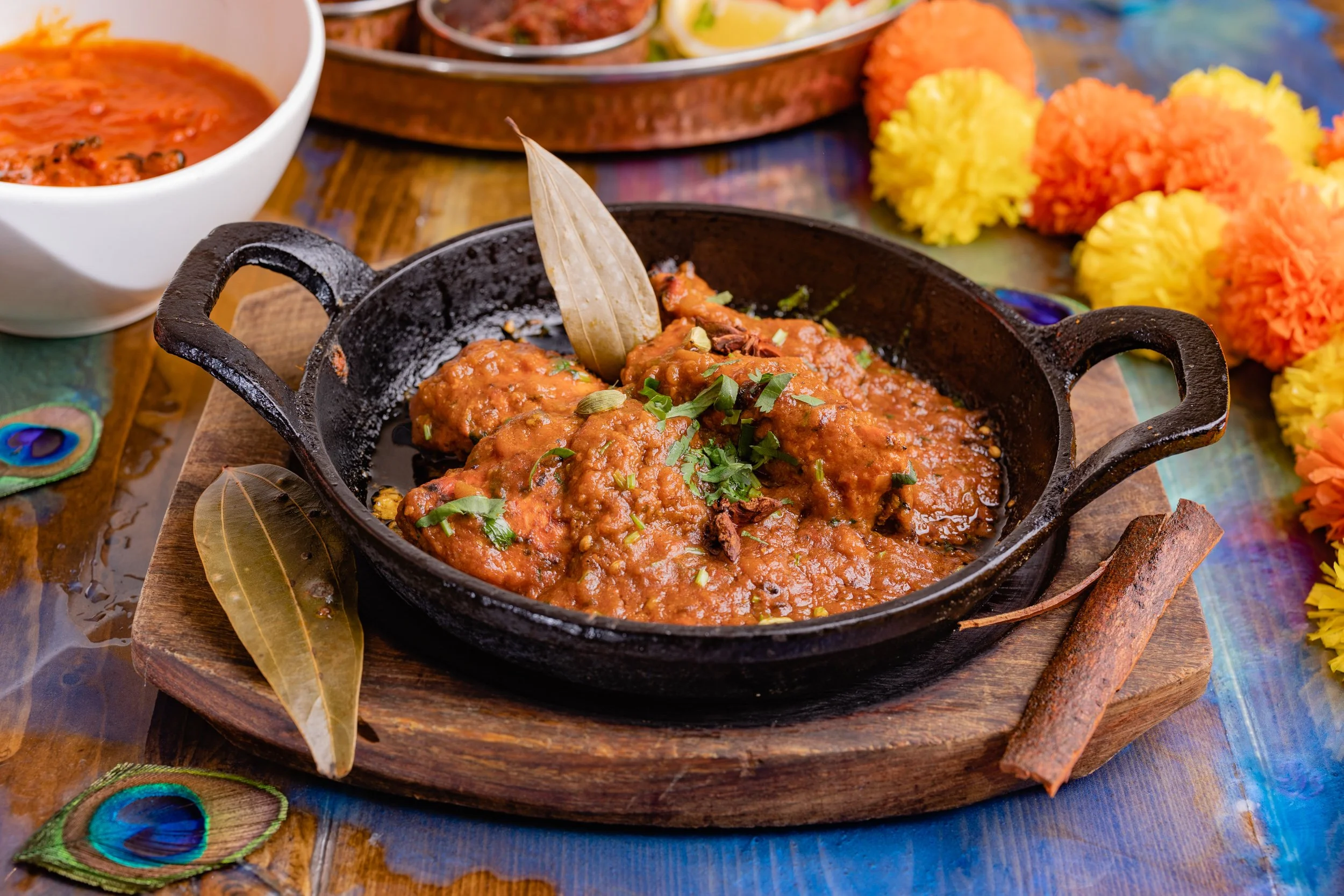 Chicken Karahi at Indian Thali Prestbury