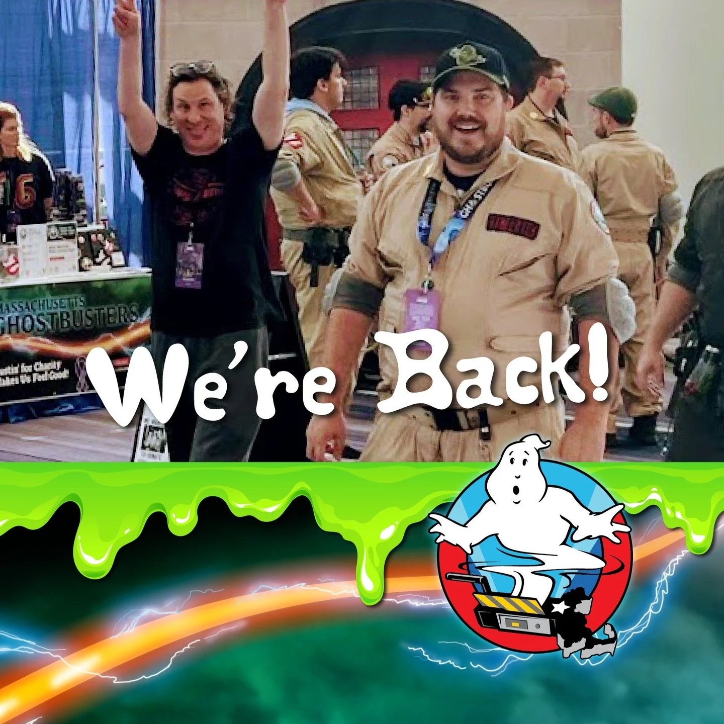 We're back on Instagram and better than ever! #ghostbusters #charity #501c3