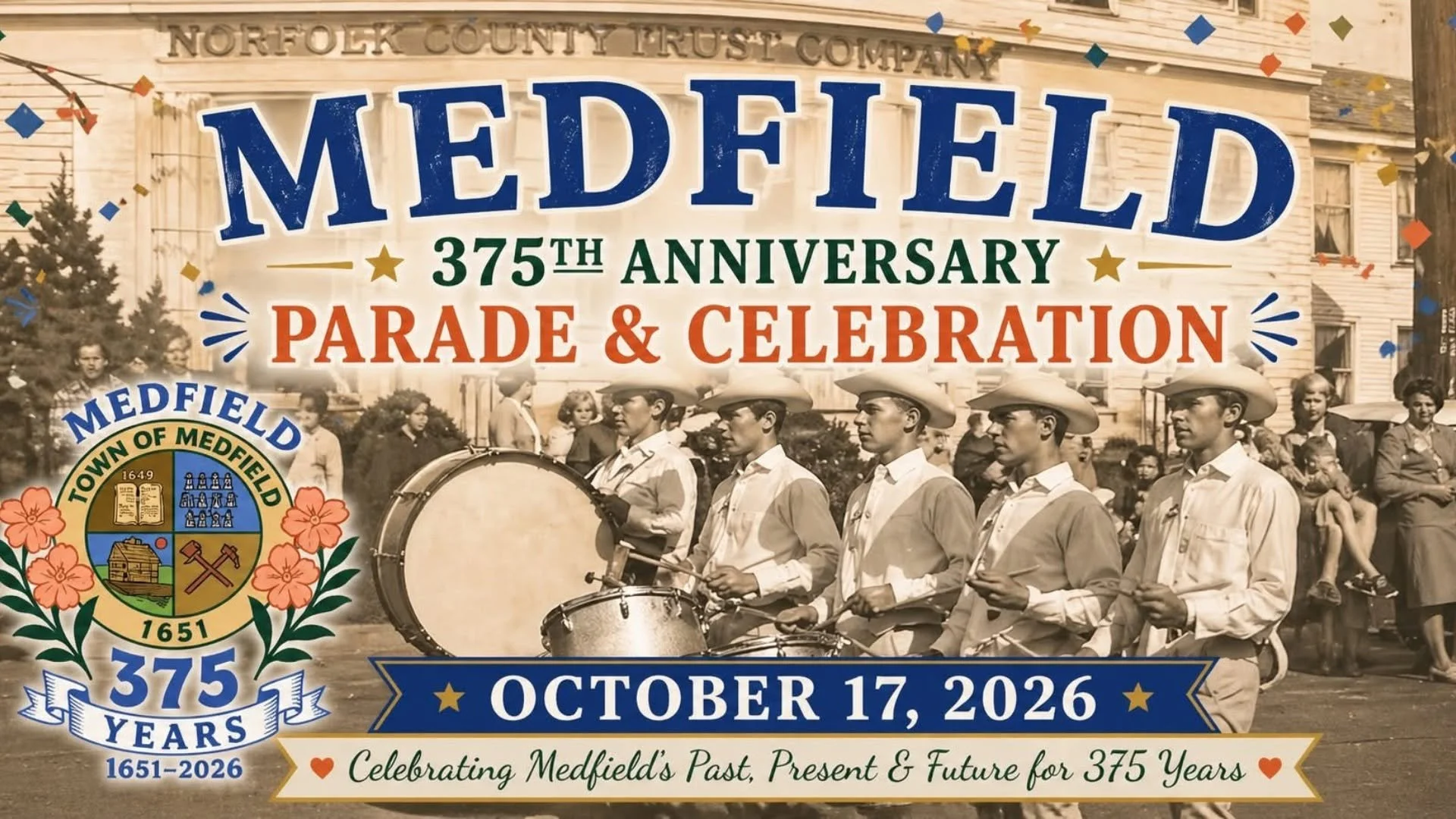 Medfield 375th Anniversary Parade