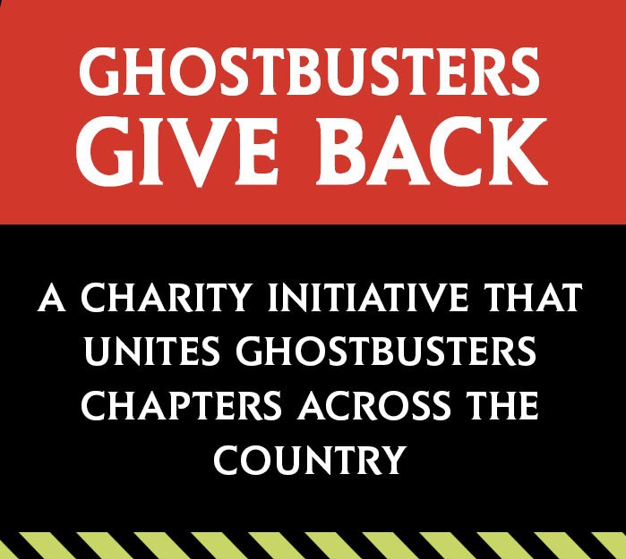 Official SONY Ghostbusters Give Back team!