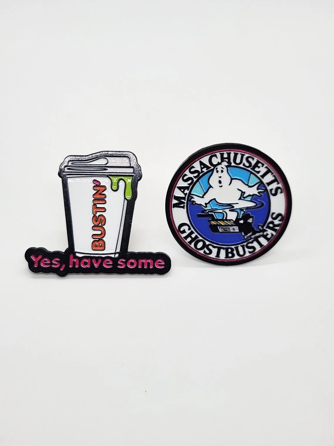 Soft enamel pins