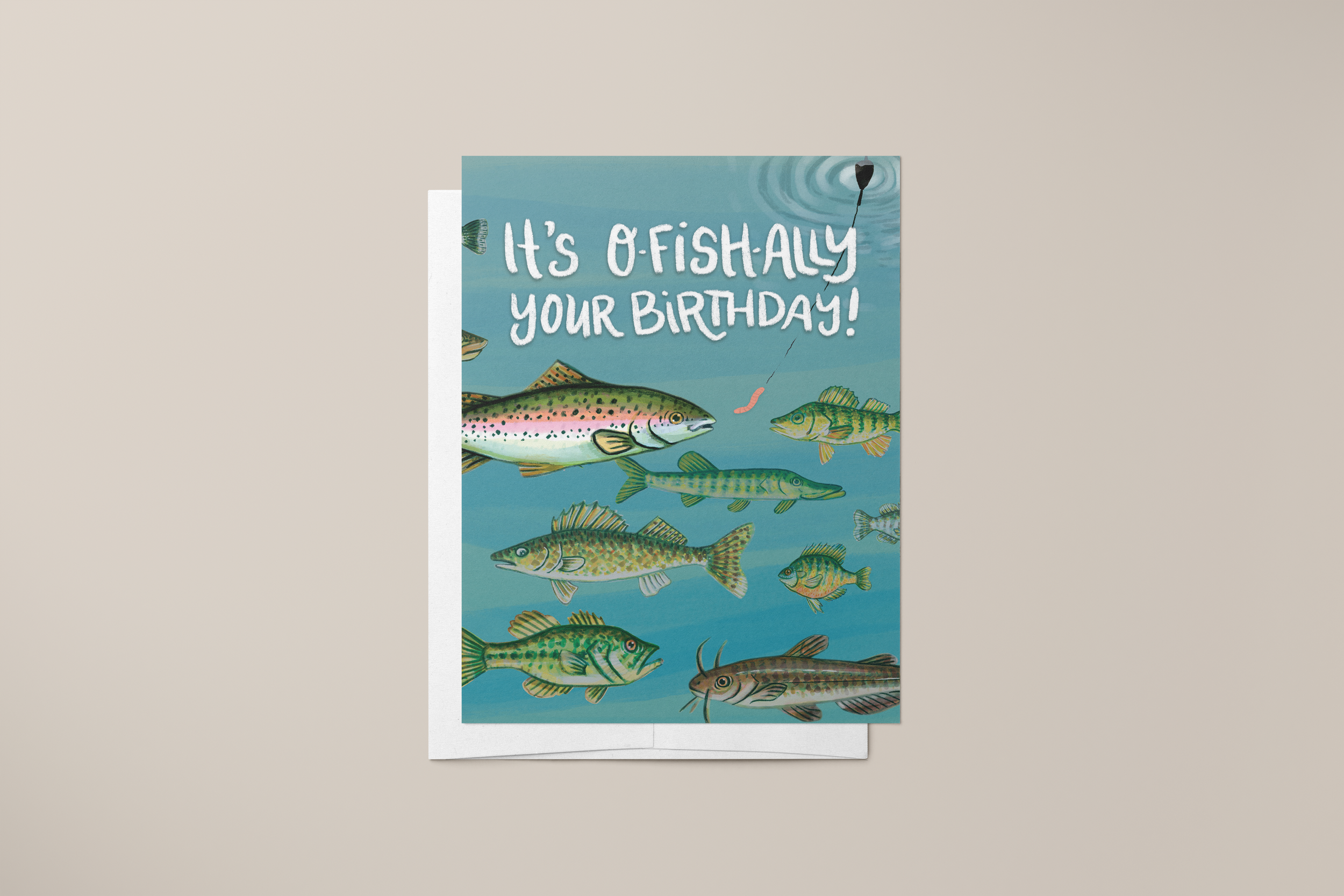 Fishing Birthday Card