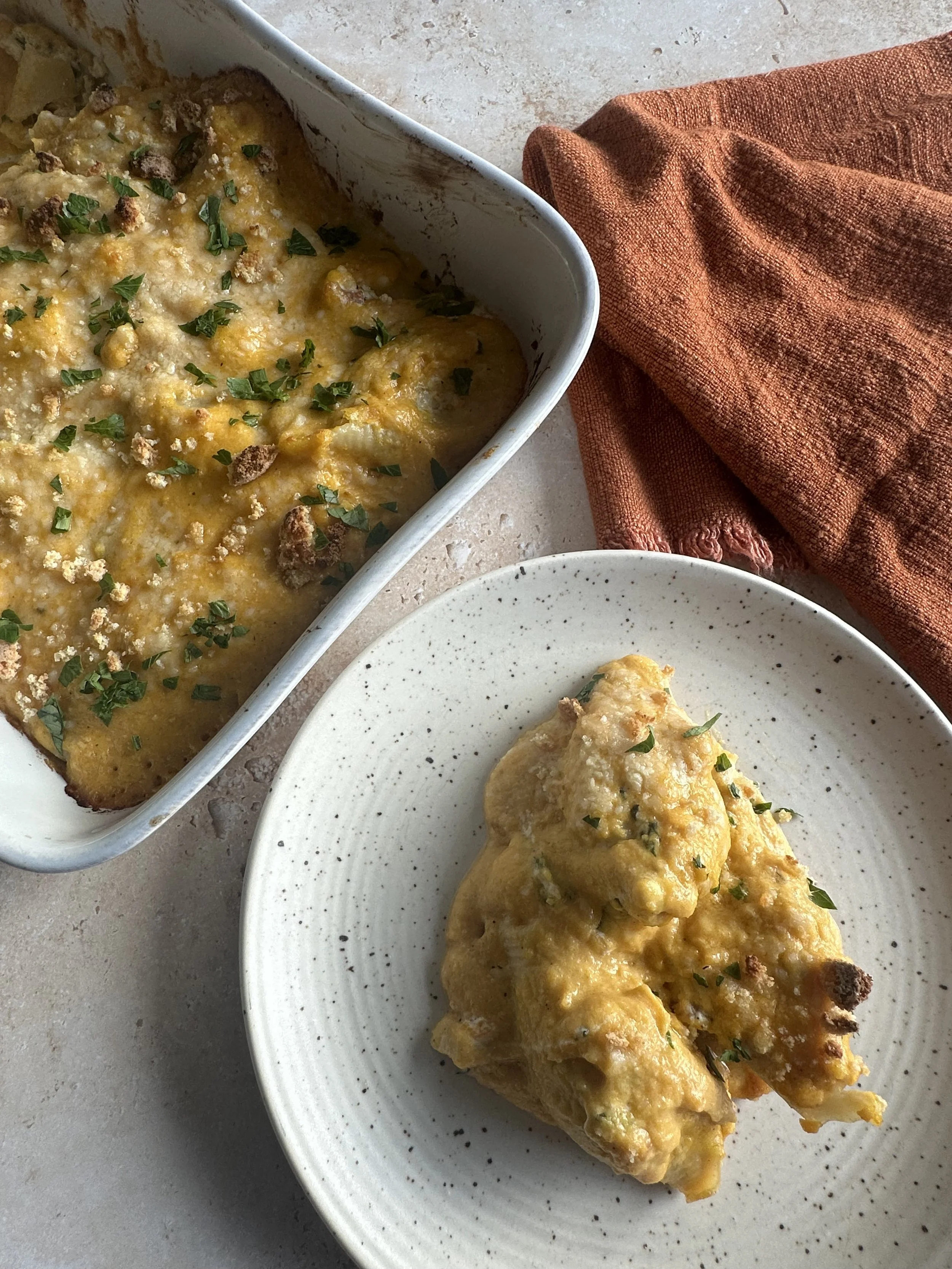 Butternut Squash Stuffed Shells