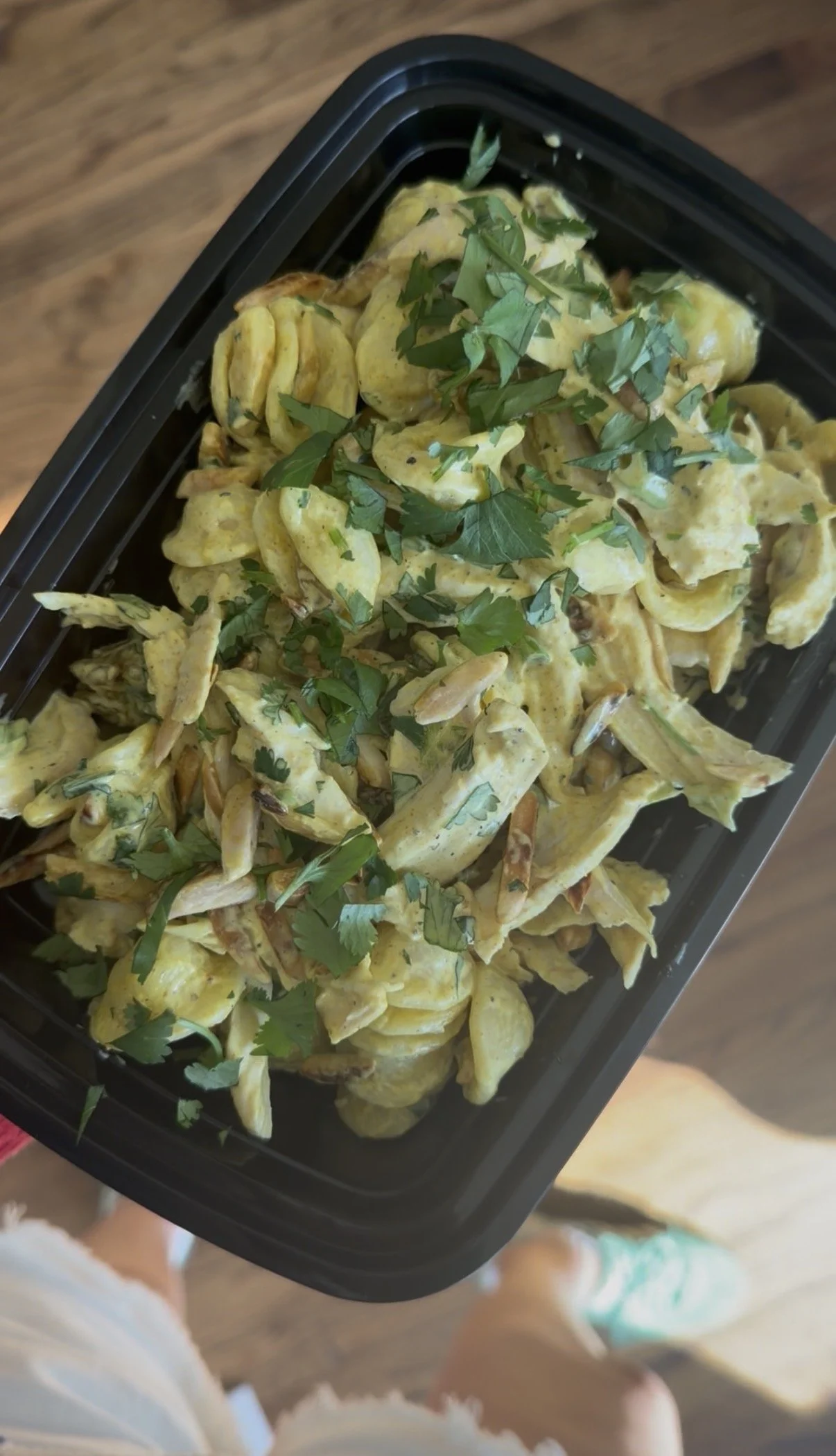Curry Chicken Pasta Salad