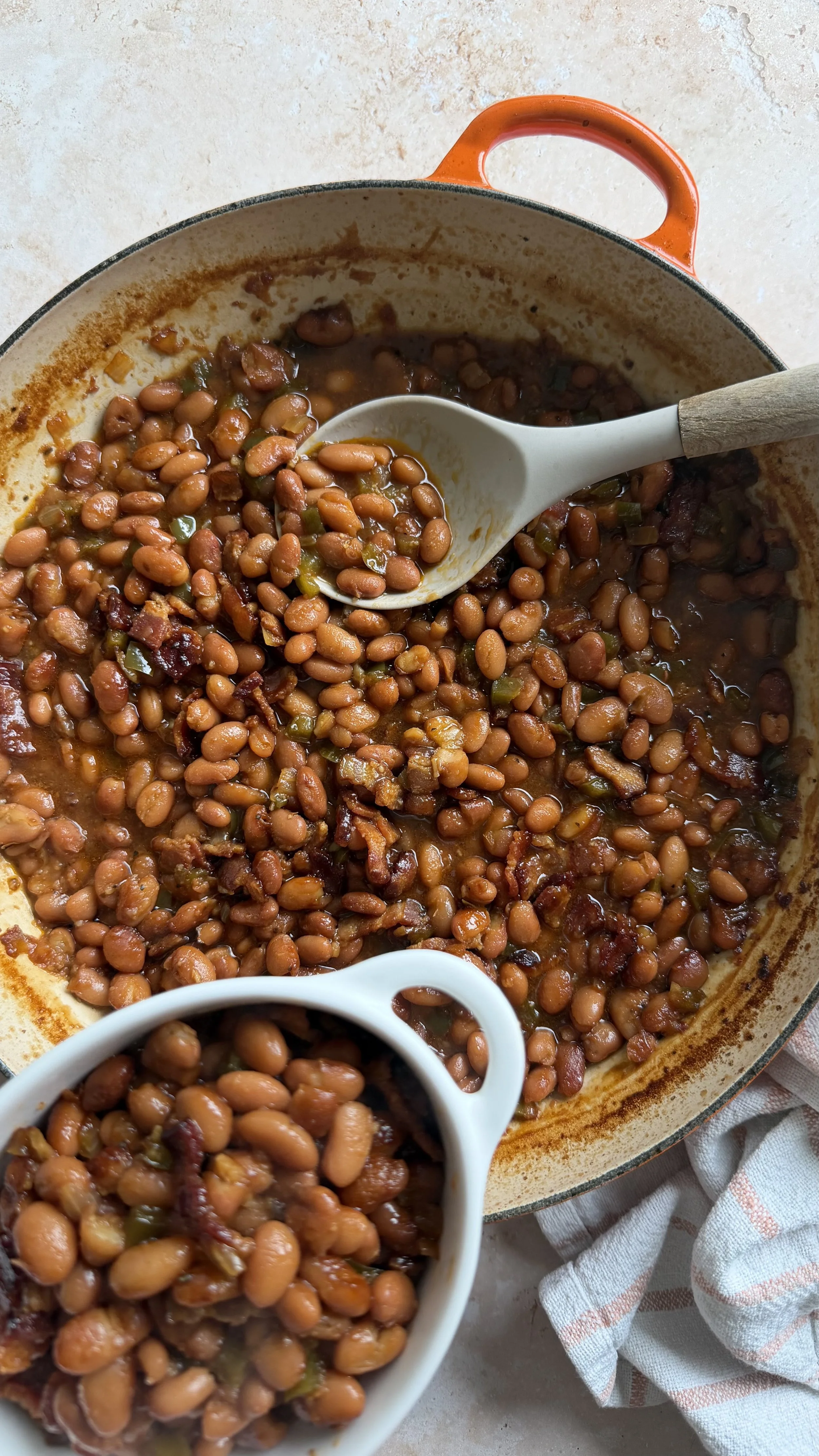 Honey BBQ Baked Beans