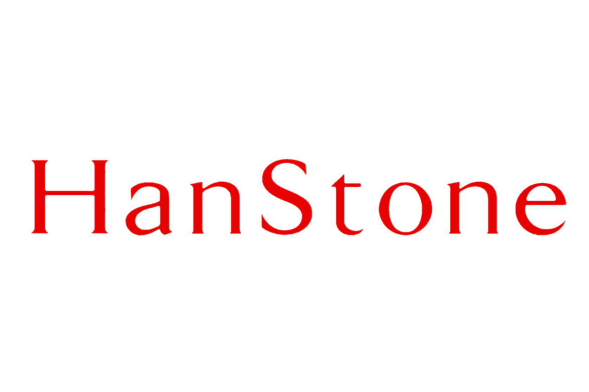 Logo for 'HanStone' in red. We specialize in Granite, Quartz, and Marble Countertops. Free Quotes available. Custom Countertops. Northwest Indiana, Chicagoland, Illinois, Southwest Michigan.