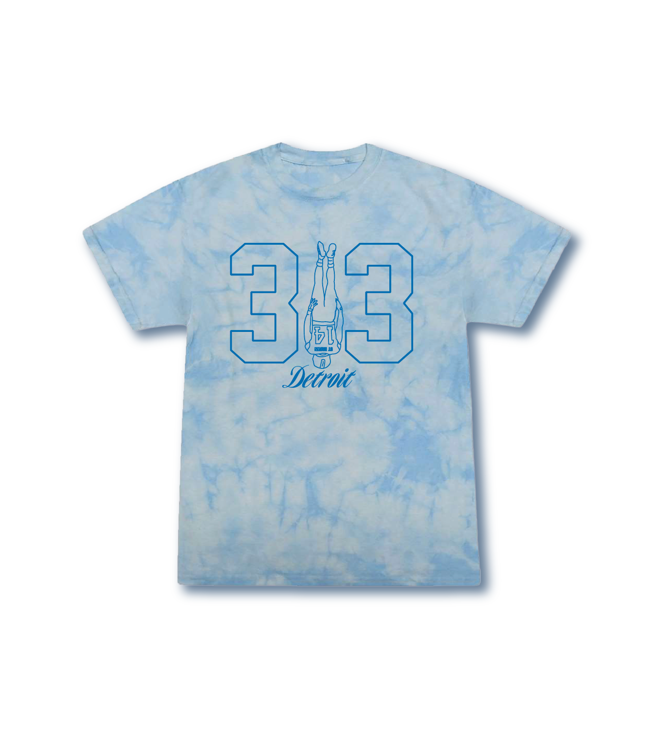 3(14)3 Detroit Tie Dye Tee