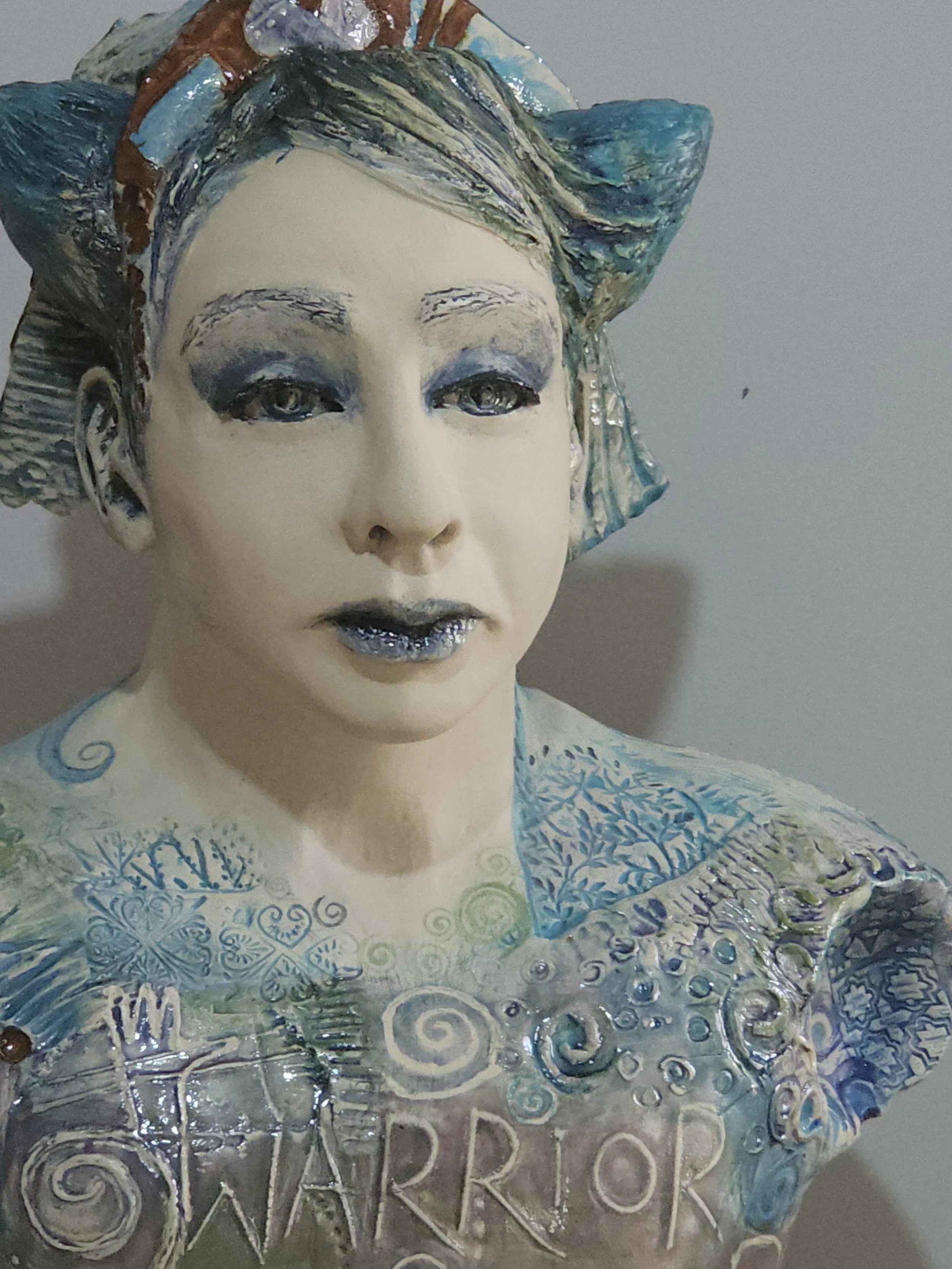 Medium: ceramic sculpture & statement plinth 