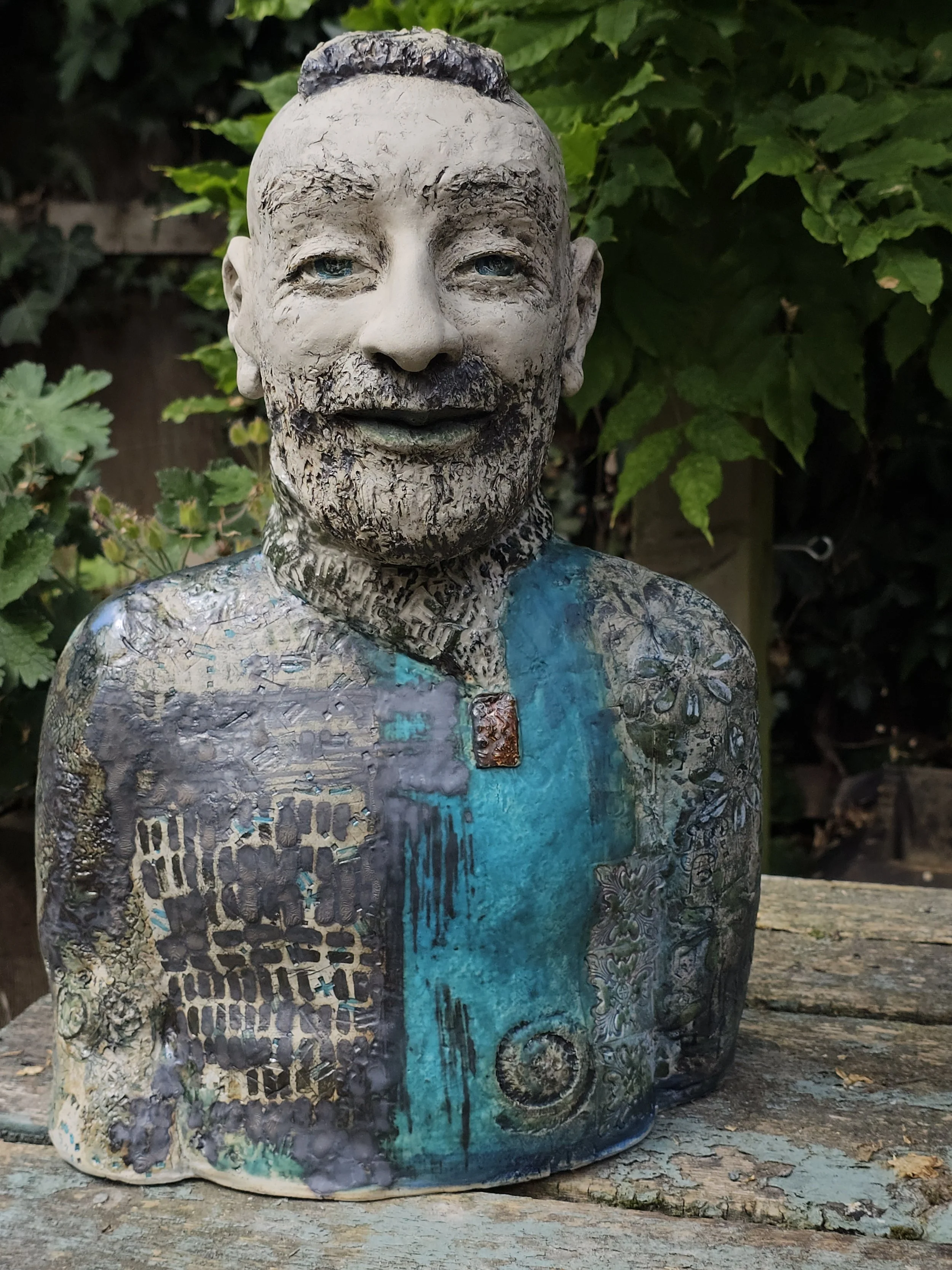 Rhythm (the JOY of music) Stoneware sculpture 36cm high
£450 plus P&P UK only