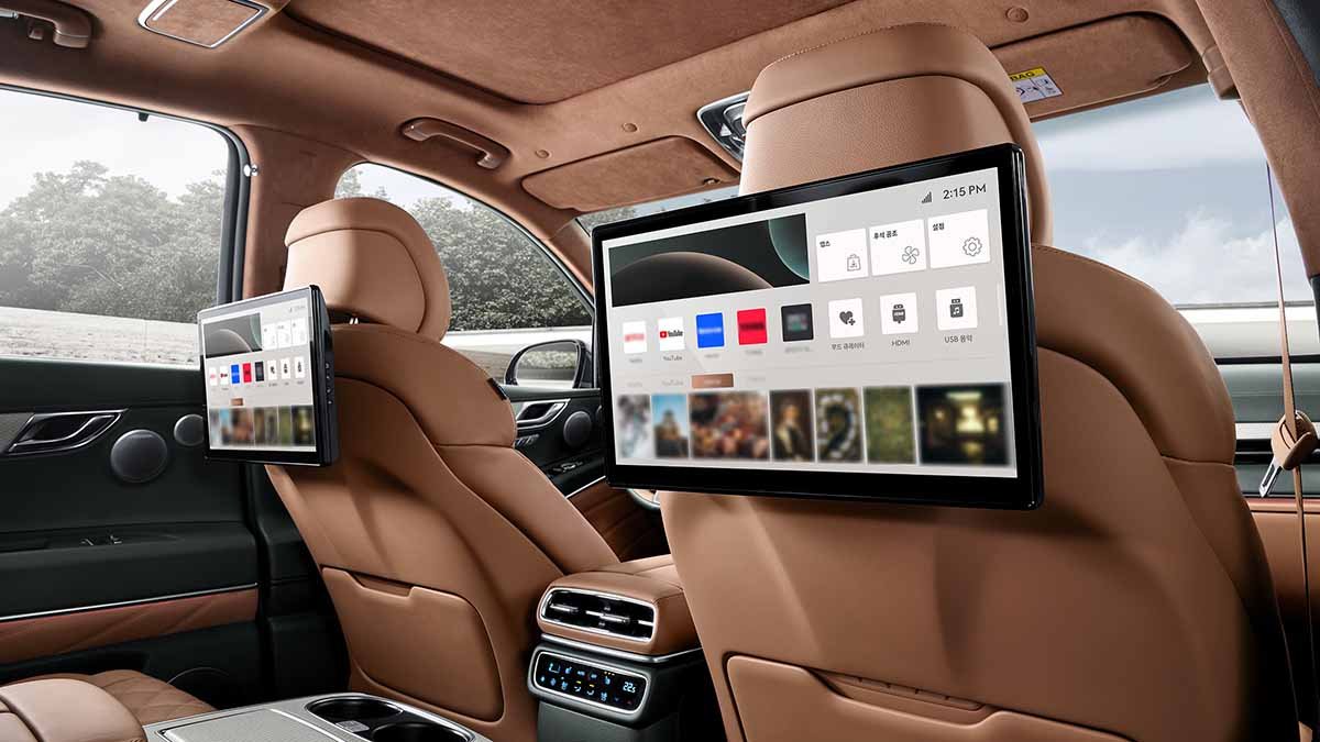 Mehr Komfort im Auto: LG revolutioniert das Infotainment für Genesis