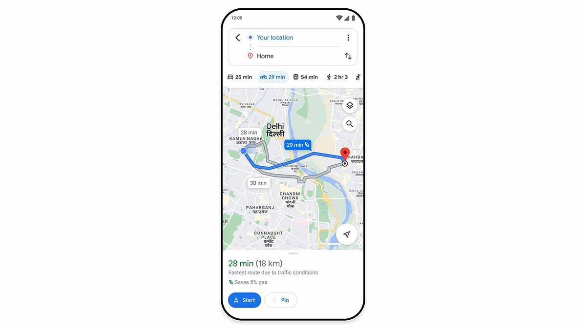 Mit Google KI zu weniger Verkehrs- und Energieemissionen