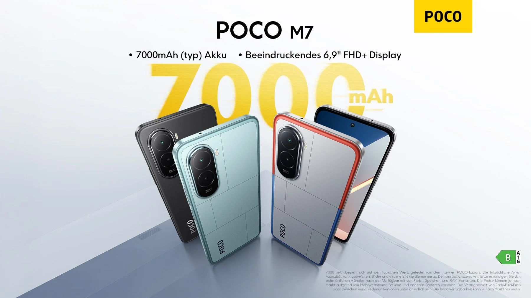 POCO M7: Der neue Akku-König der Mittelklasse mit 7000mAh-Powerbank