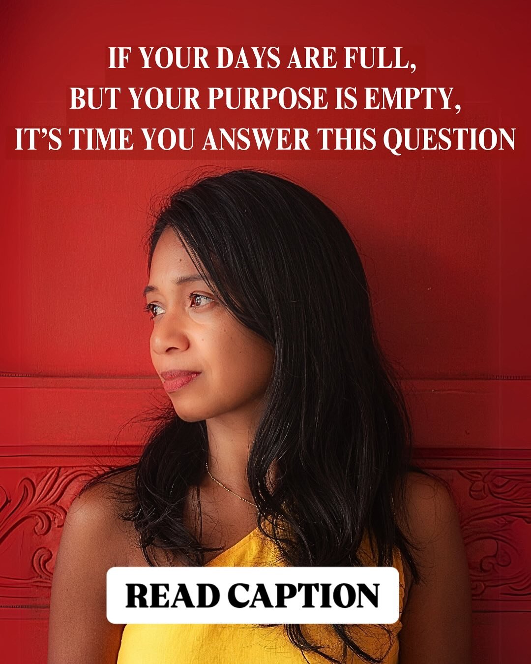 You feel an emptiness or an ache - not always sharp, but steady. A quiet longing to create something more meaningful.
Even if you don’t know exactly what it is yet, naming that desire will help you claim the purposeful life you’re meant