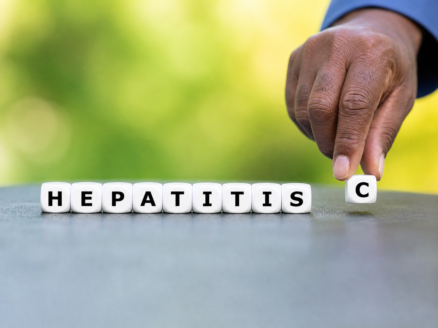 letters spelling hepatitis c