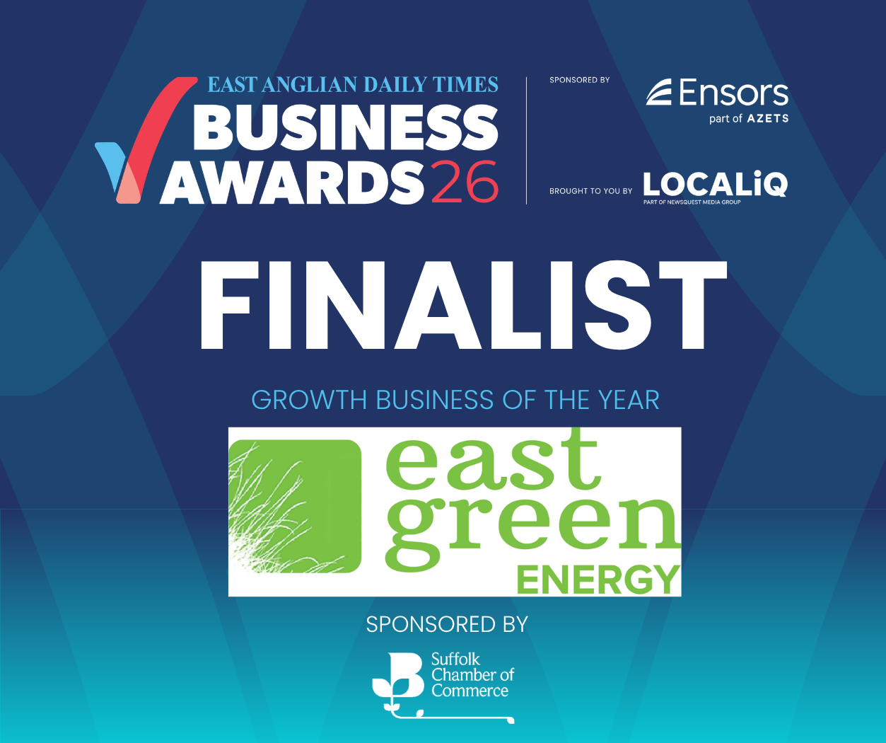 East Green Energy named finalist in East Anglian Daily Times Business Awards 2026