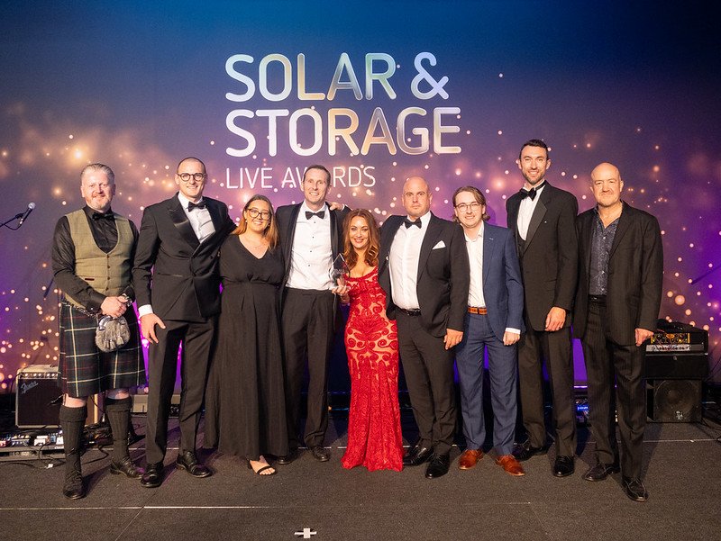 East Green Energy celebrates national award win for Suffolk floating solar project